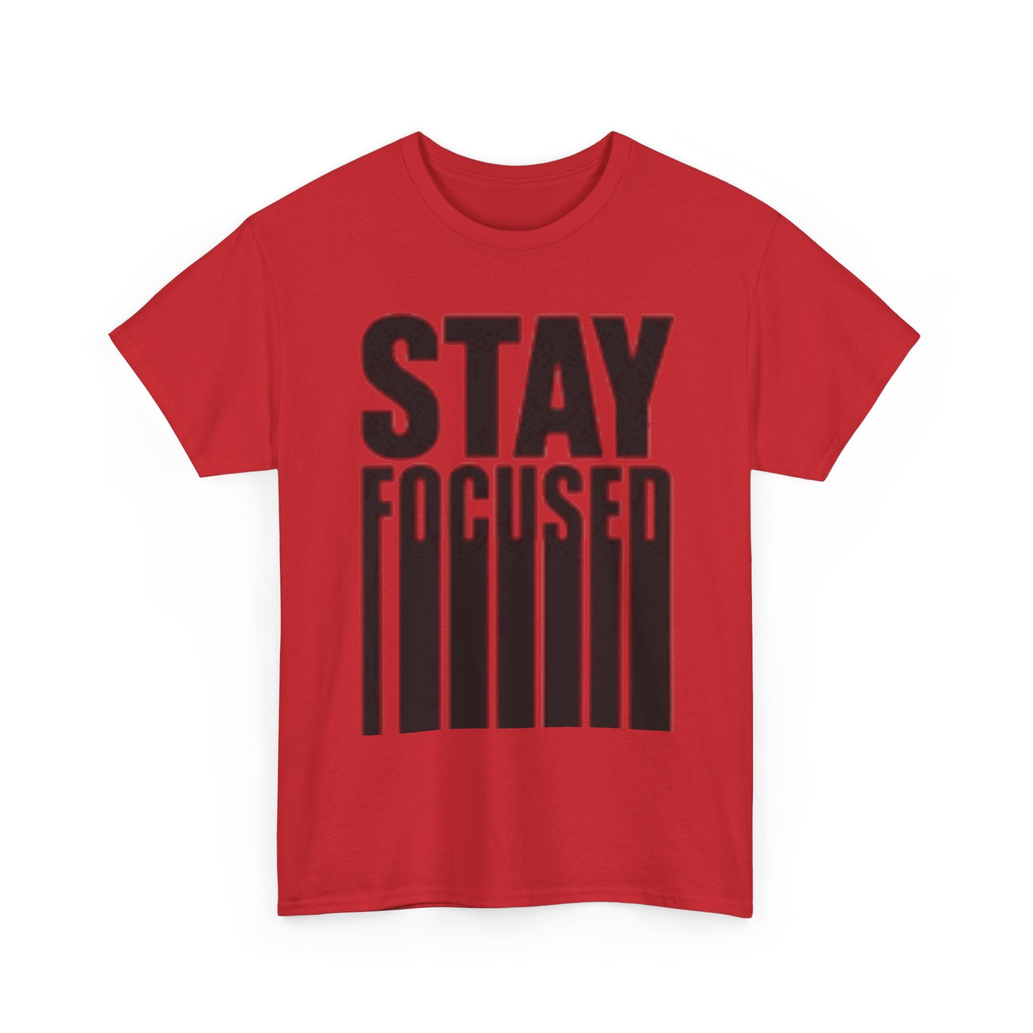 Stay Focused Tee — Motivational Graphic T‑Shirt