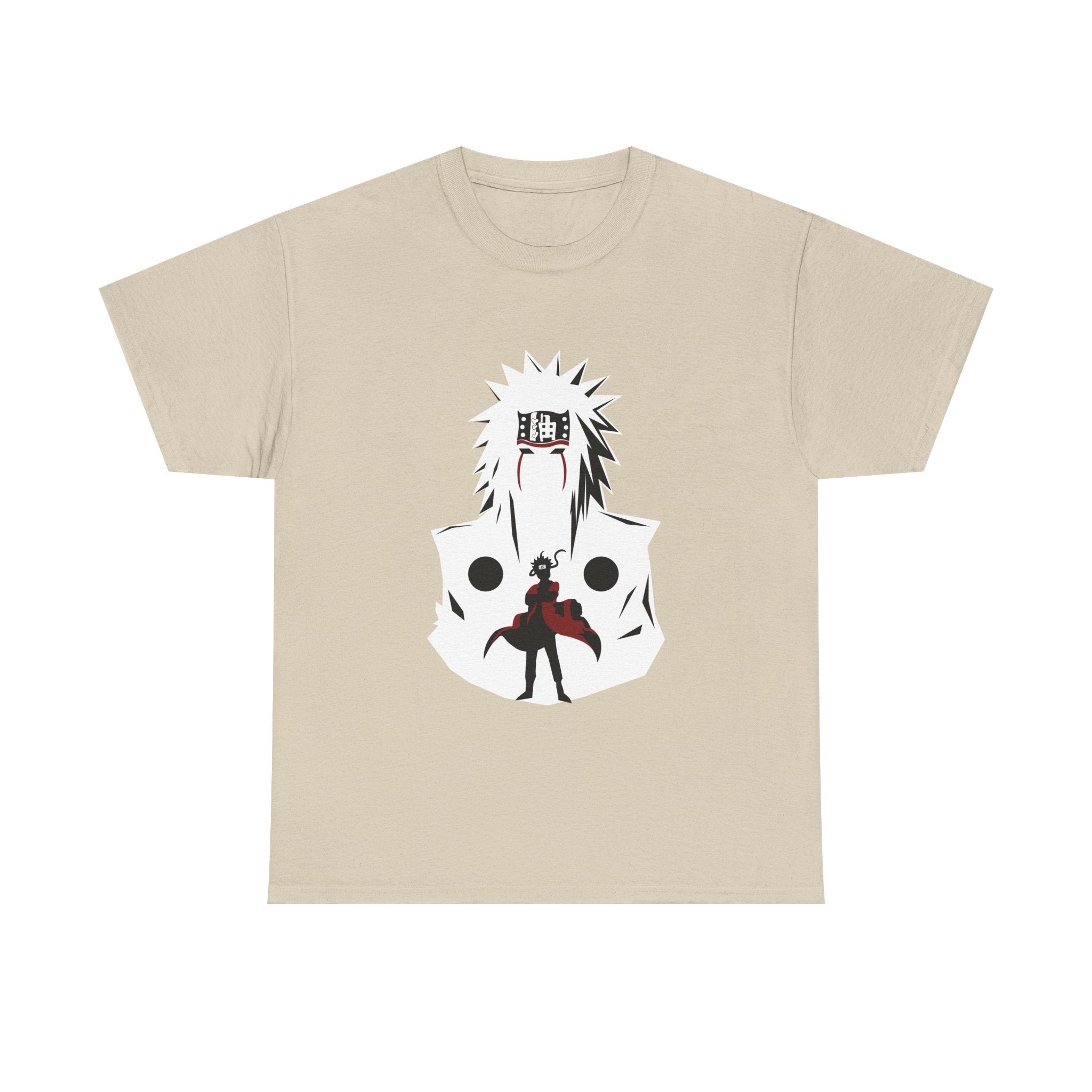 Anime Shadow Warrior T-Shirt — Silhouette Battle Graphic Tee