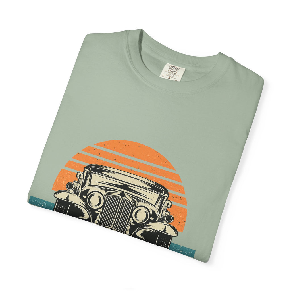 Vintage Car Sunset T-Shirt