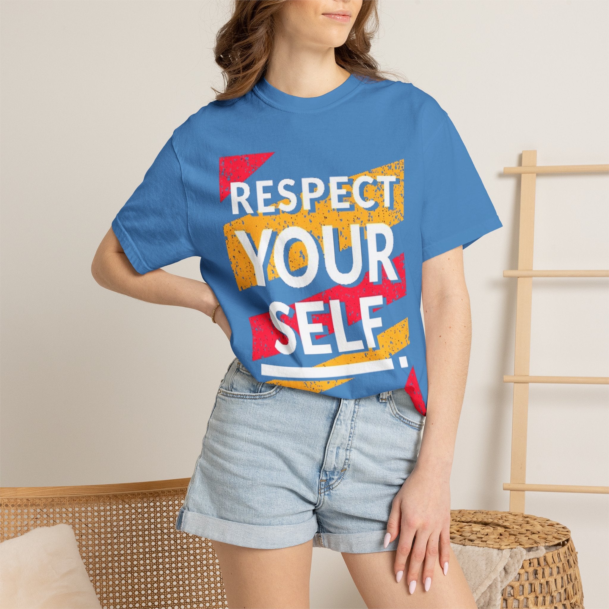 Respect Your Self T-Shirt — Empowerment Graphic Tee for Self-Care & Mental Health