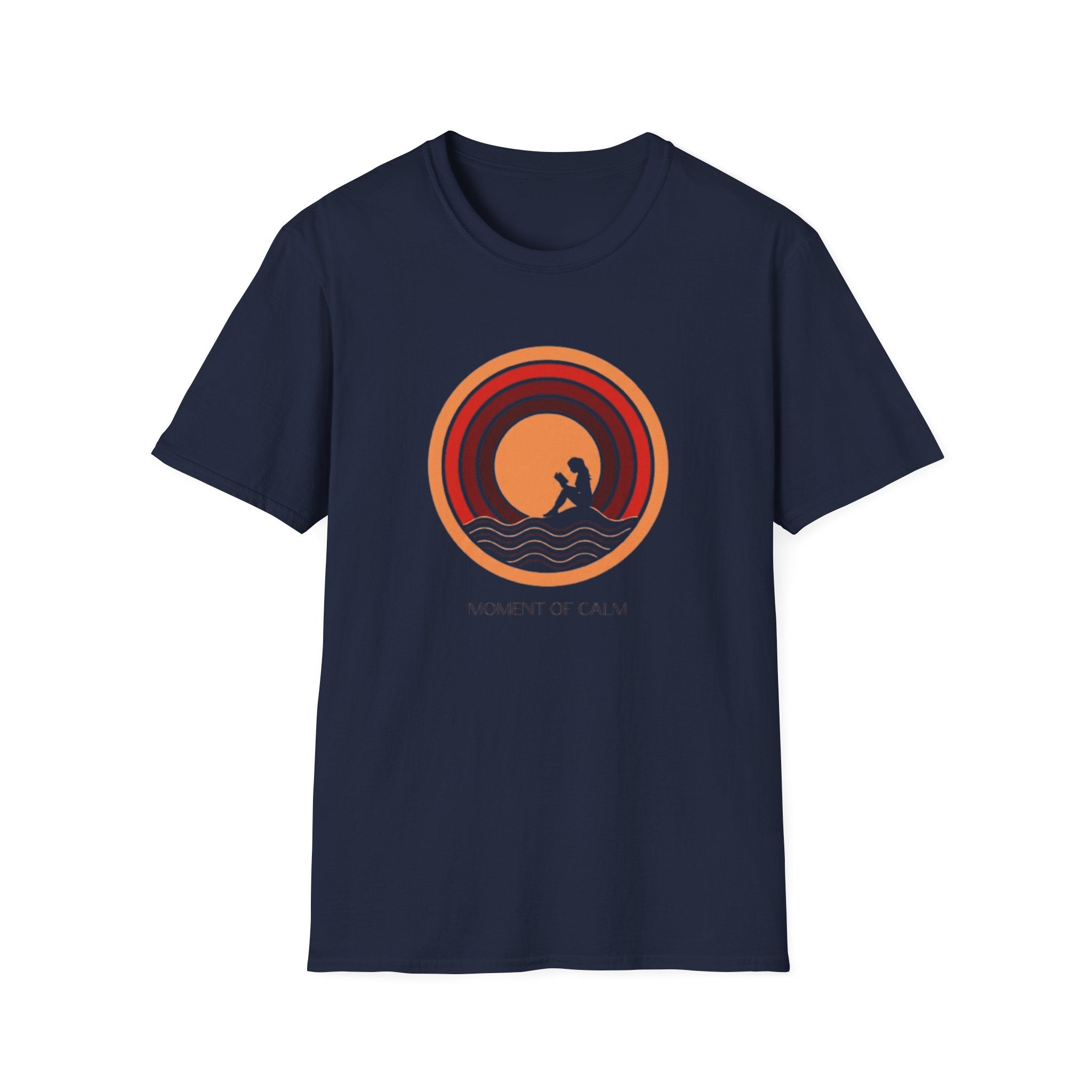 Sunset Surf T-Shirt — Retro Waves "Saltwater & Soul" Graphic Tee