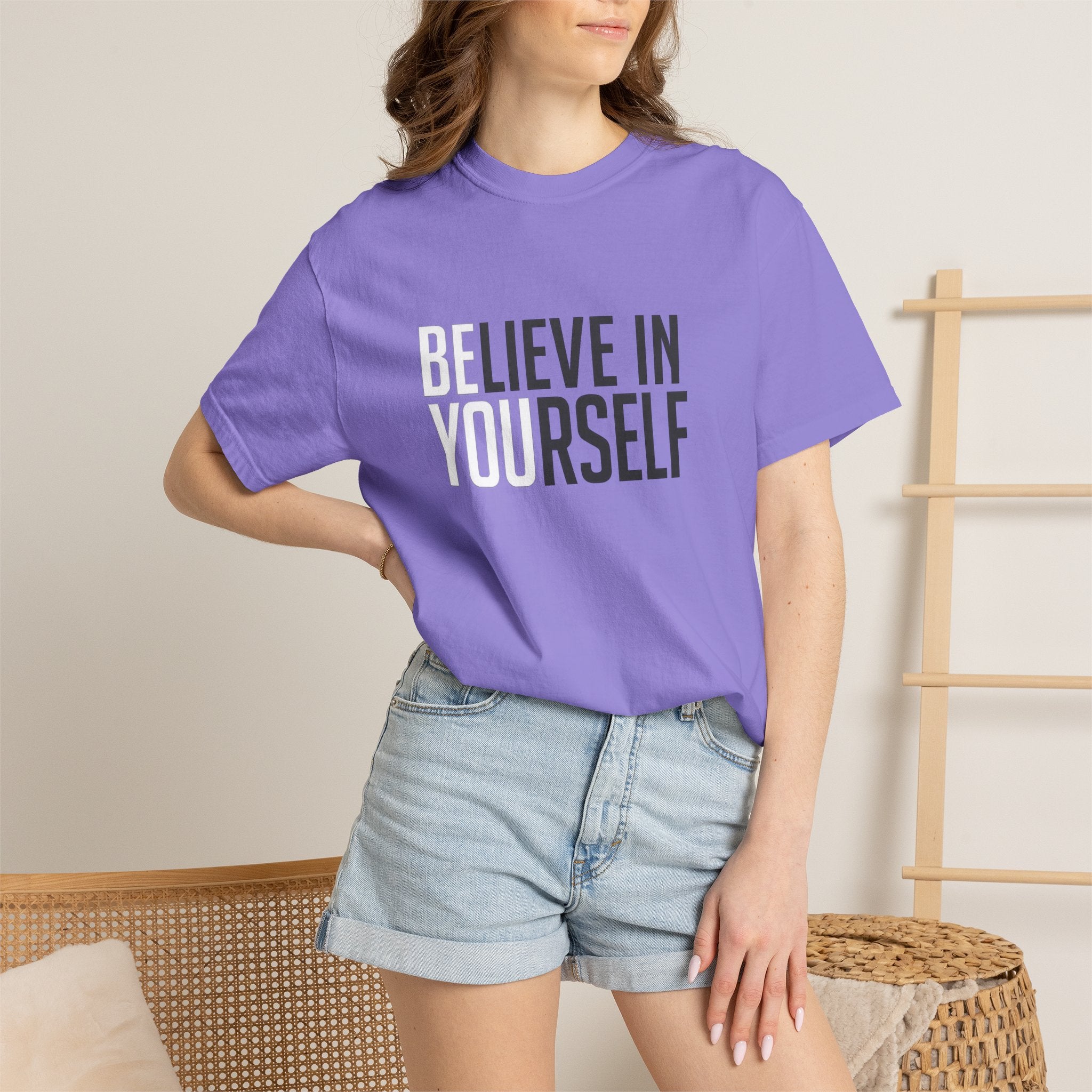 Believe In Yourself T-Shirt — Inspirational Motivational Tee