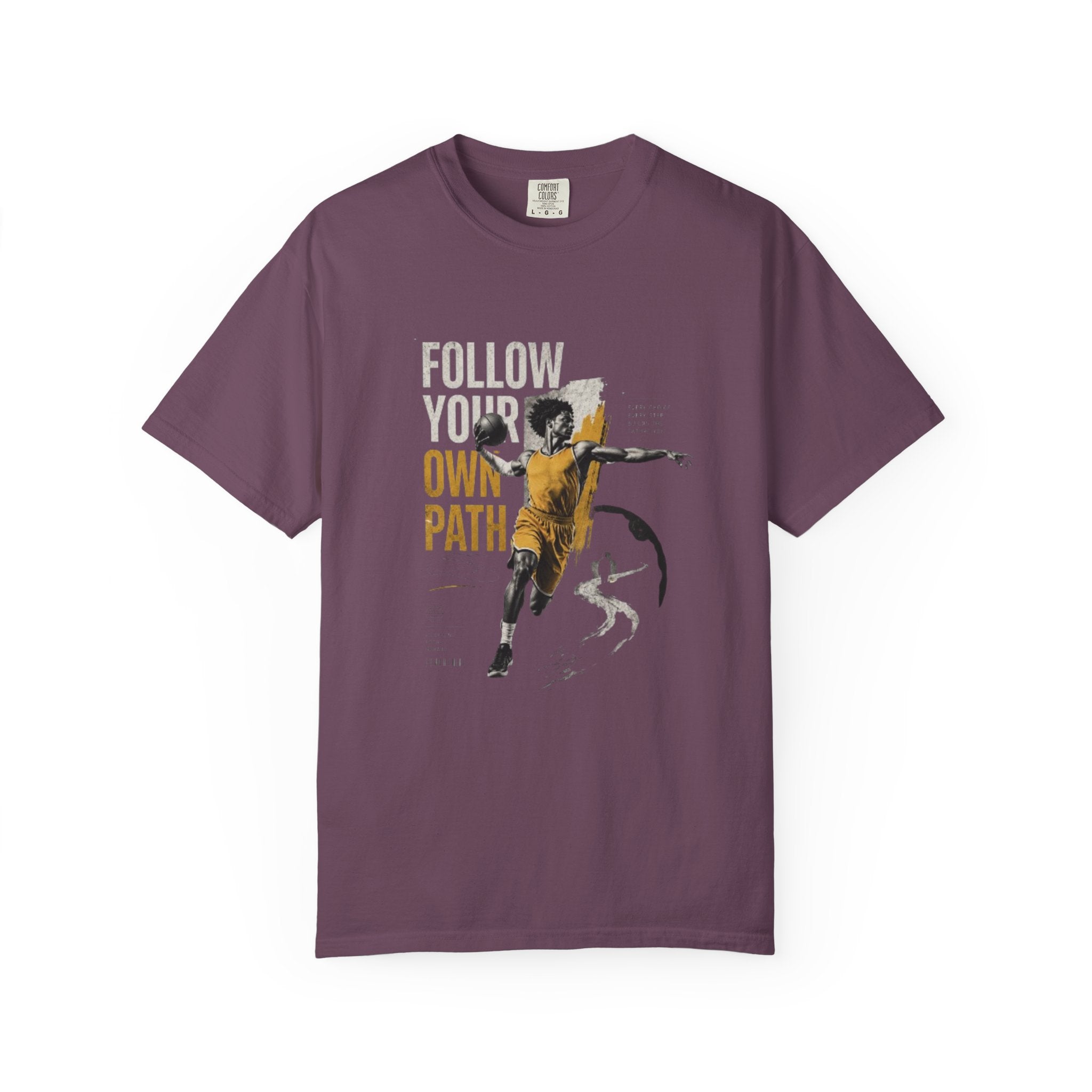 Follow Your Own Path T-Shirt — Inspirational Soccer Player Graphic Tee