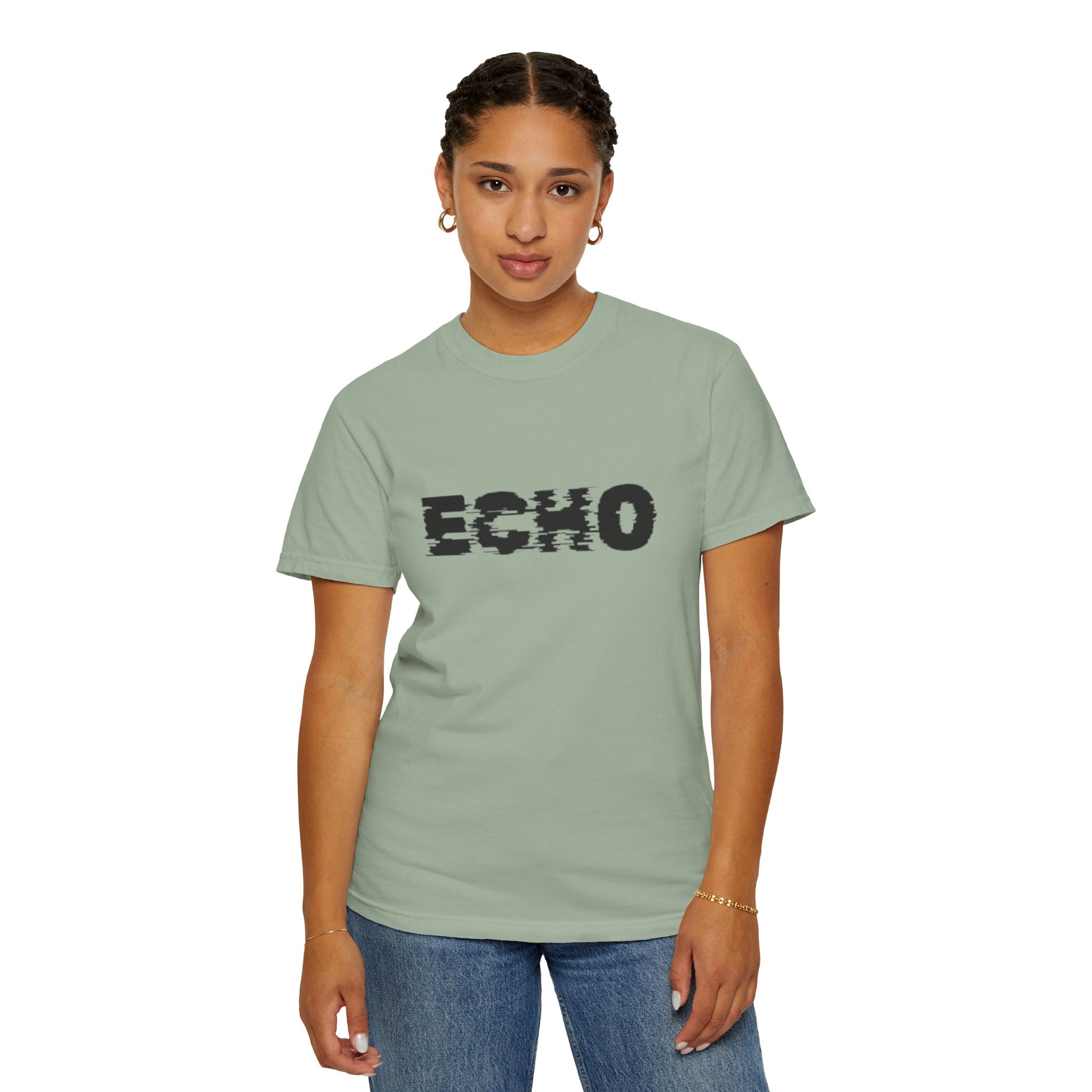 Echo Distorted Logo T-Shirt