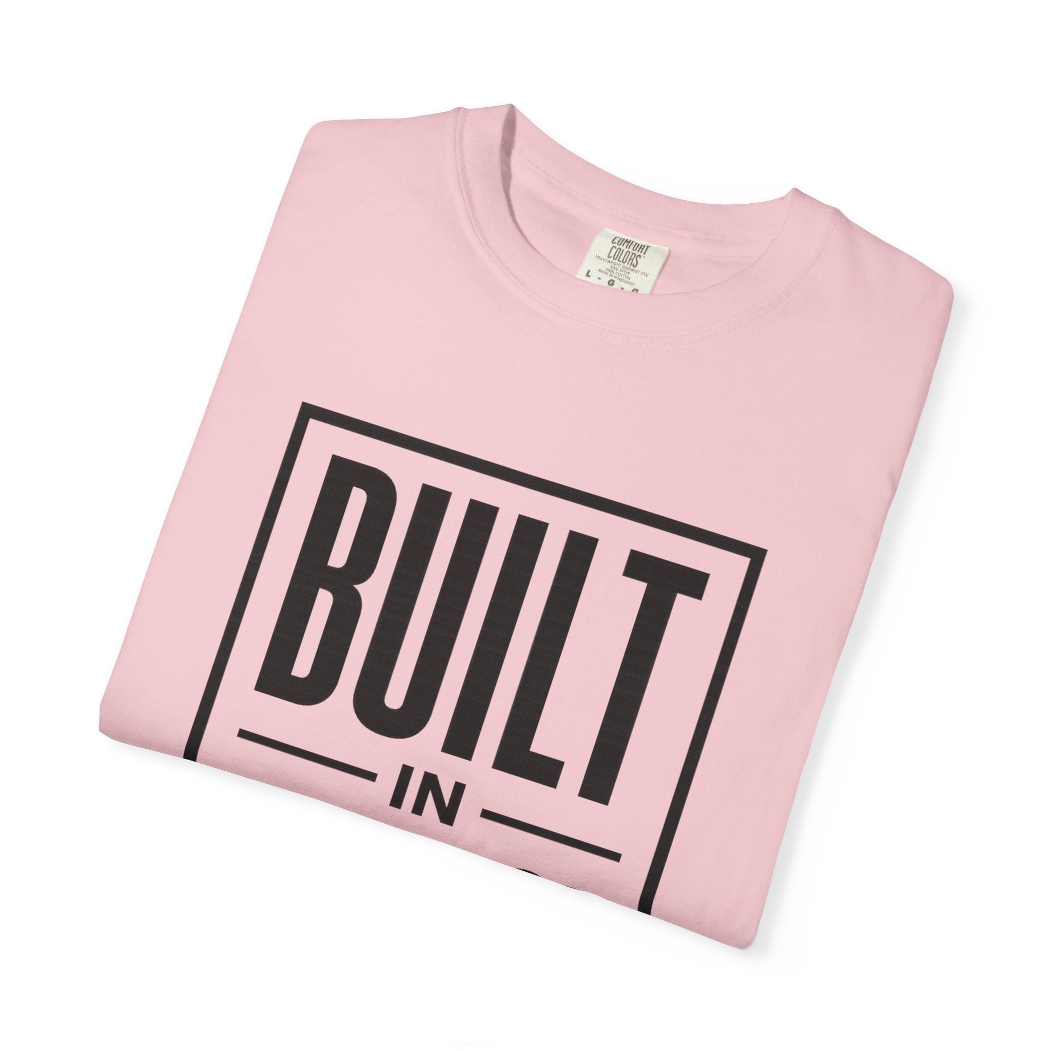 Built In Silence T-Shirt — Minimalist Bold Typography Tee