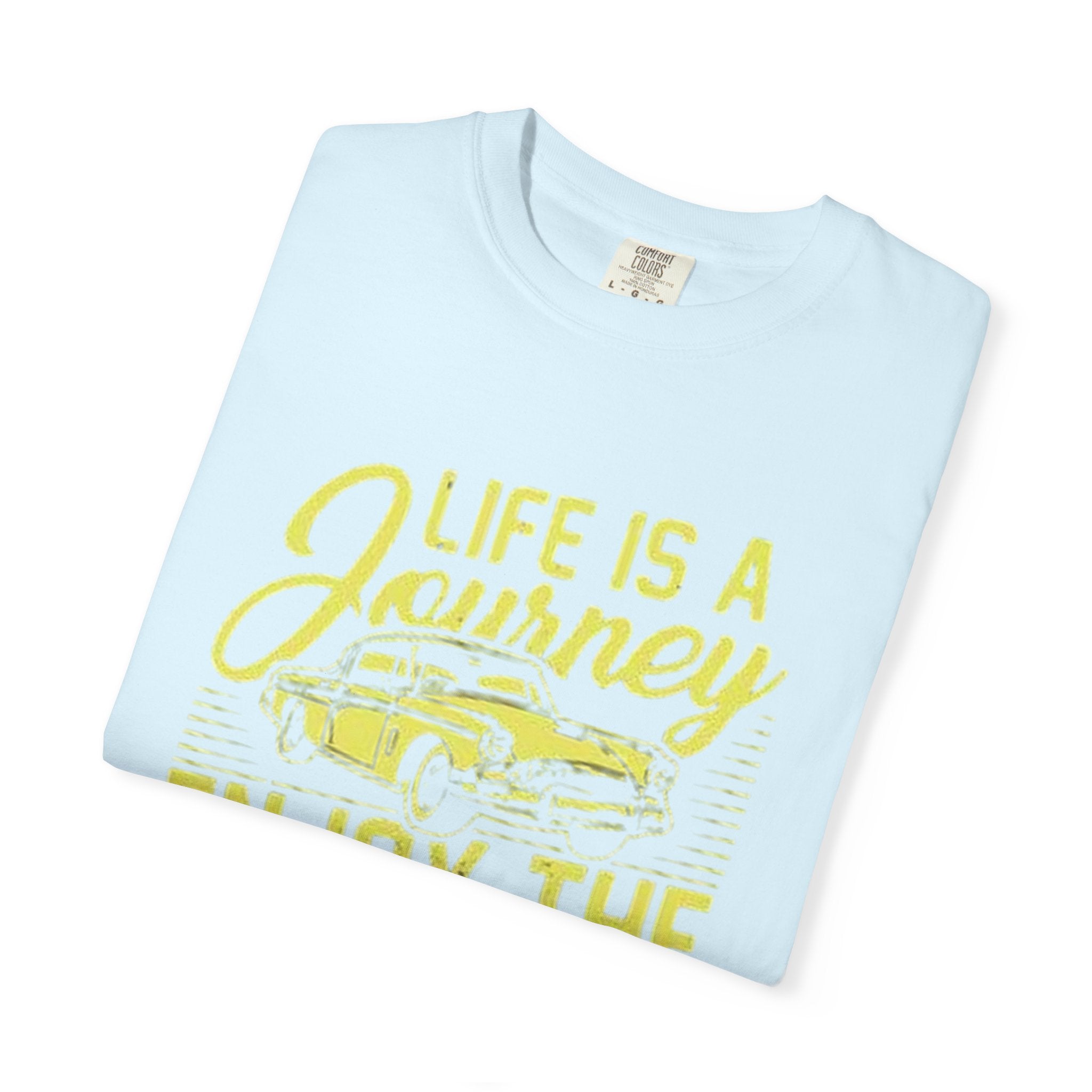 Enjoy The Ride T-Shirt — 'Life Is A Journey' Vintage Car Tee