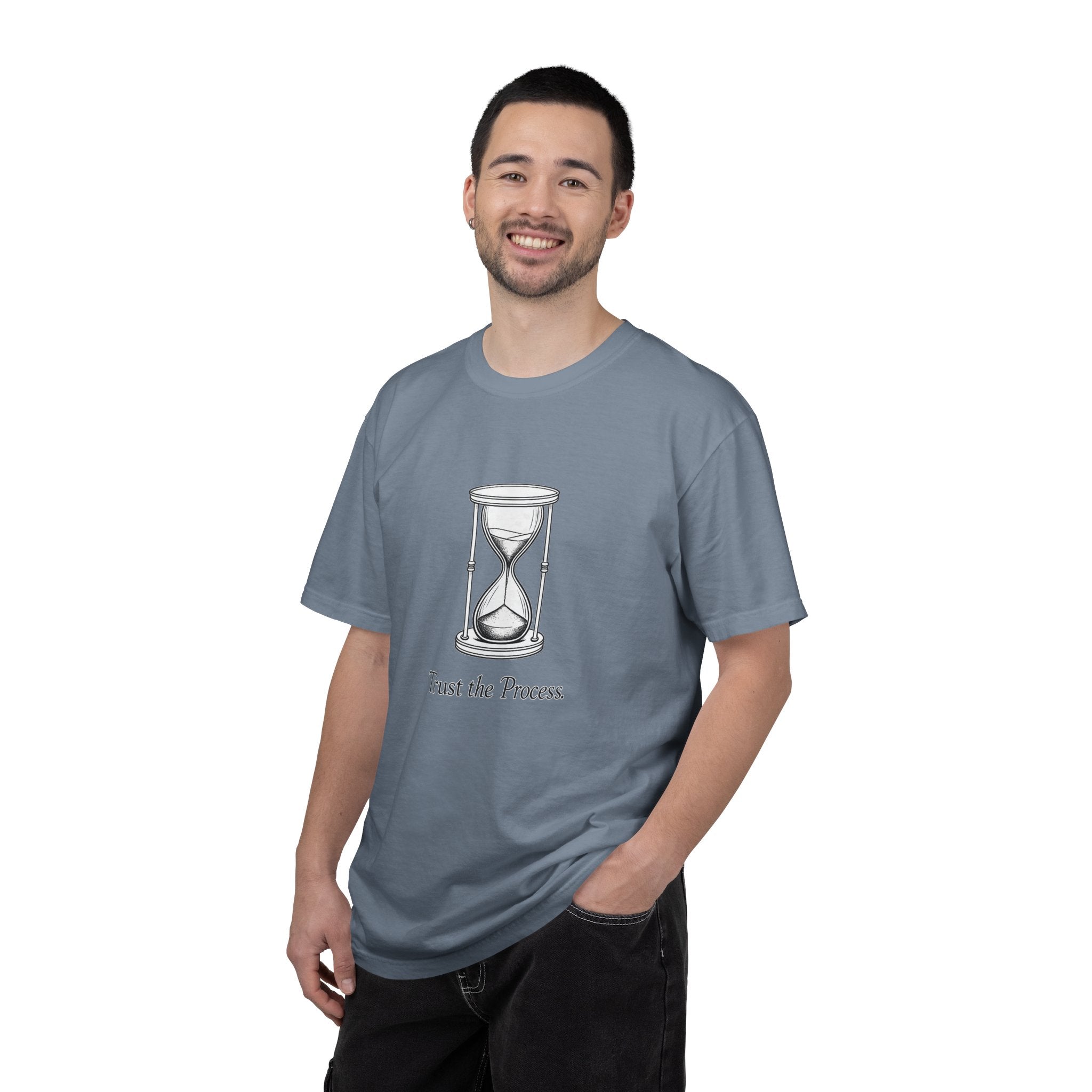 Trust the Process T-Shirt — Hourglass Graphic Inspirational Tee