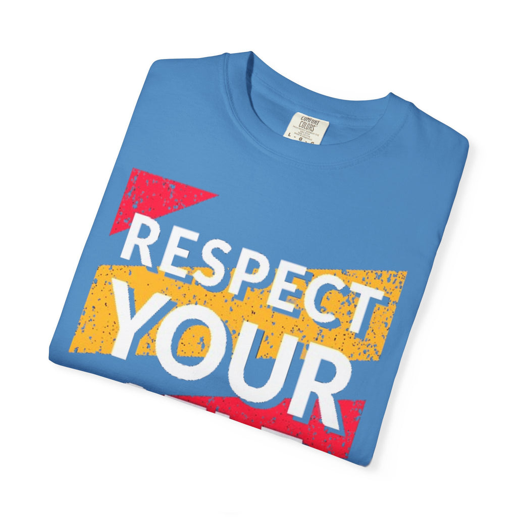 Respect Your Self T-Shirt — Empowerment Graphic Tee for Self-Care & Mental Health