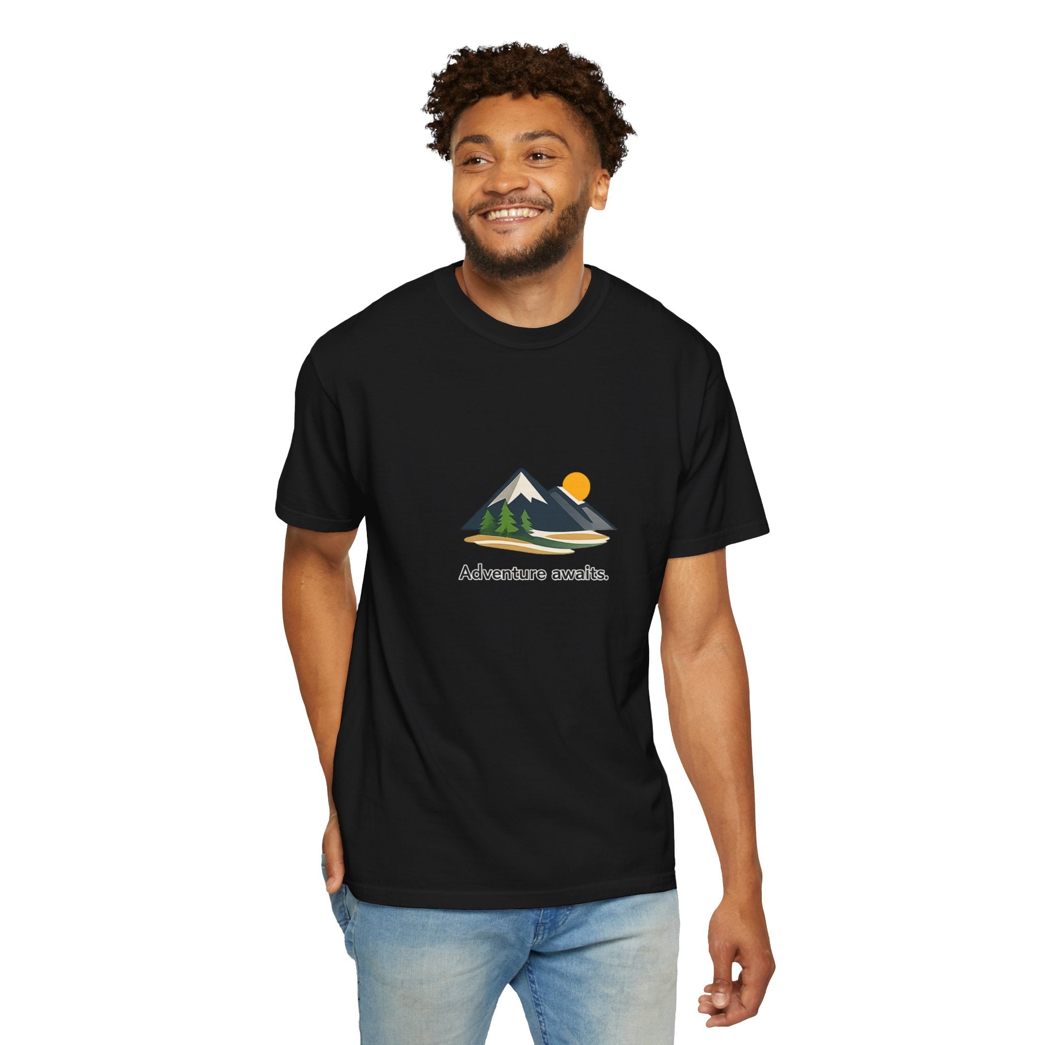 Adventure Awaits Mountain T-Shirt