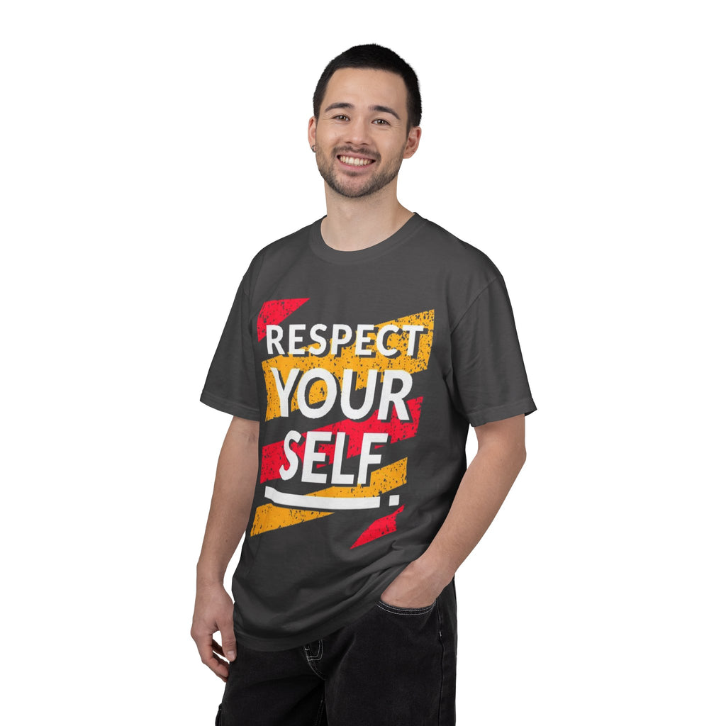 Respect Your Self T-Shirt — Empowerment Graphic Tee for Self-Care & Mental Health