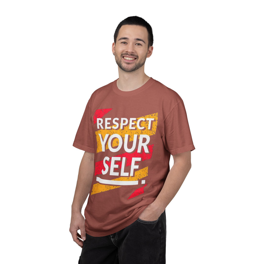 Respect Your Self T-Shirt — Empowerment Graphic Tee for Self-Care & Mental Health