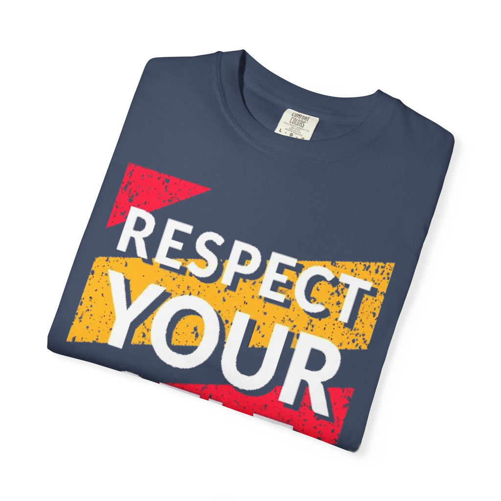 Respect Your Self T-Shirt — Empowerment Graphic Tee for Self-Care & Mental Health