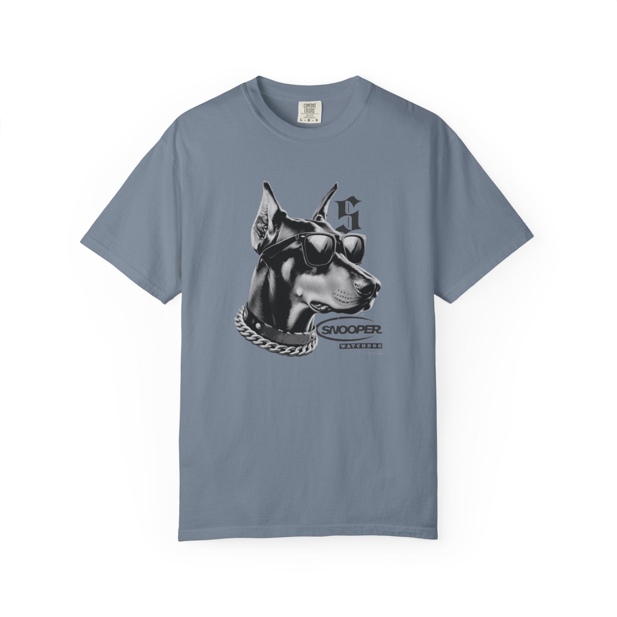 Doberman Sunglasses Graphic T-Shirt — "Snooper" Streetwear Tee