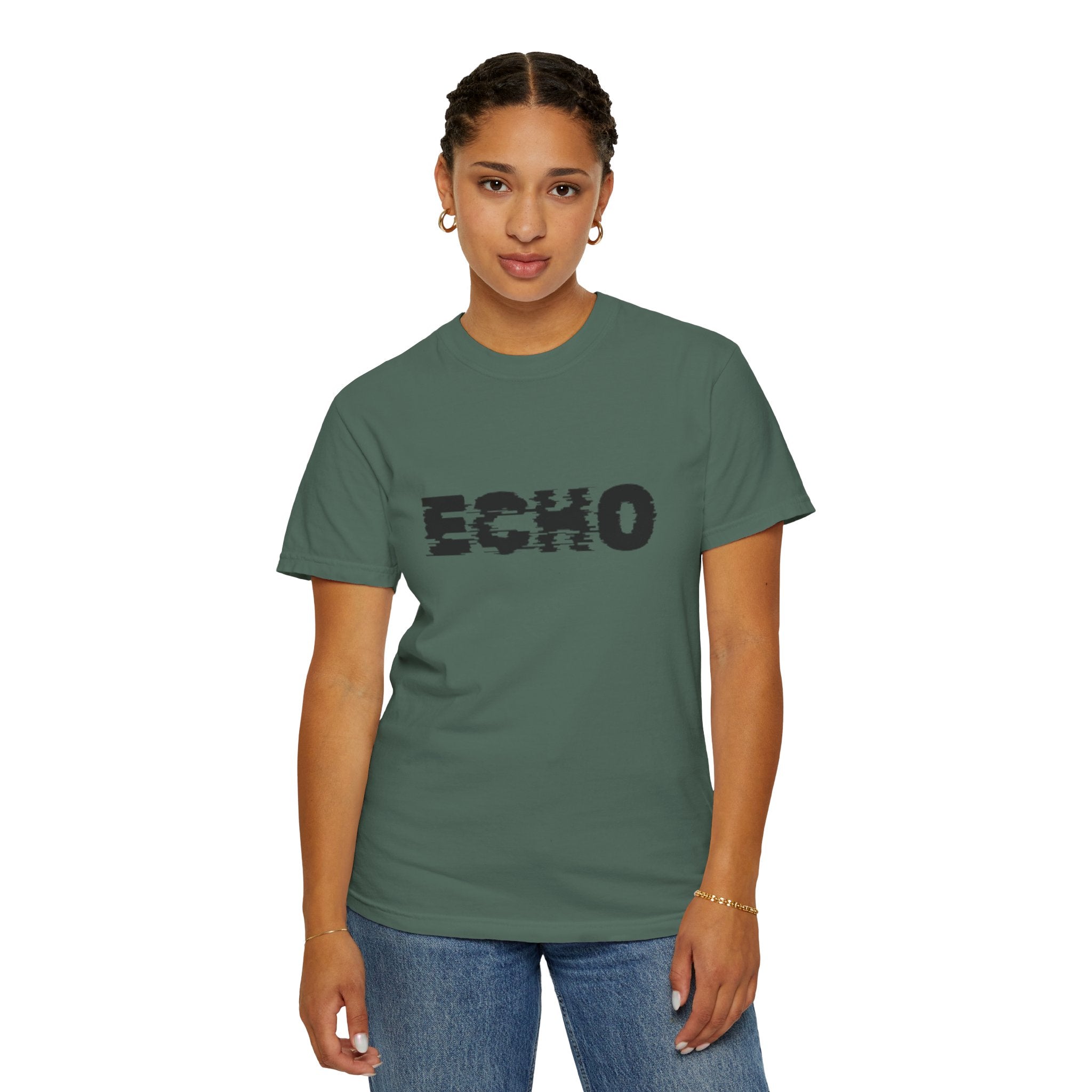 Echo Distorted Logo T-Shirt