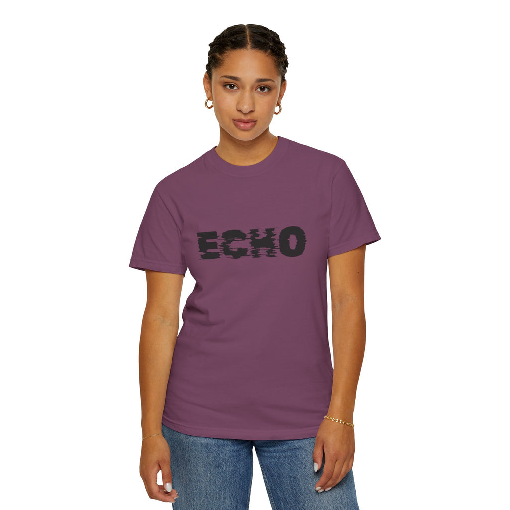 Echo Distorted Logo T-Shirt