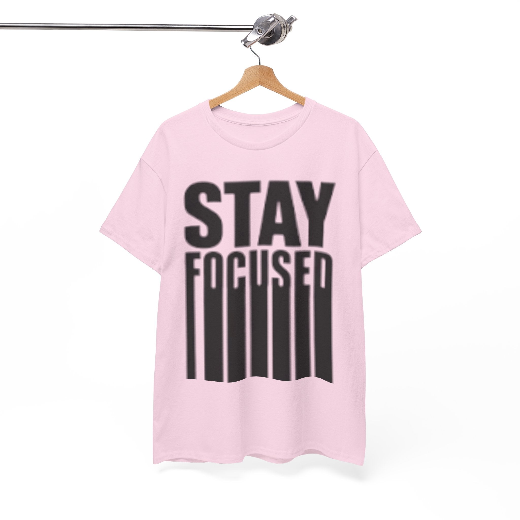 Stay Focused Tee — Motivational Graphic T‑Shirt