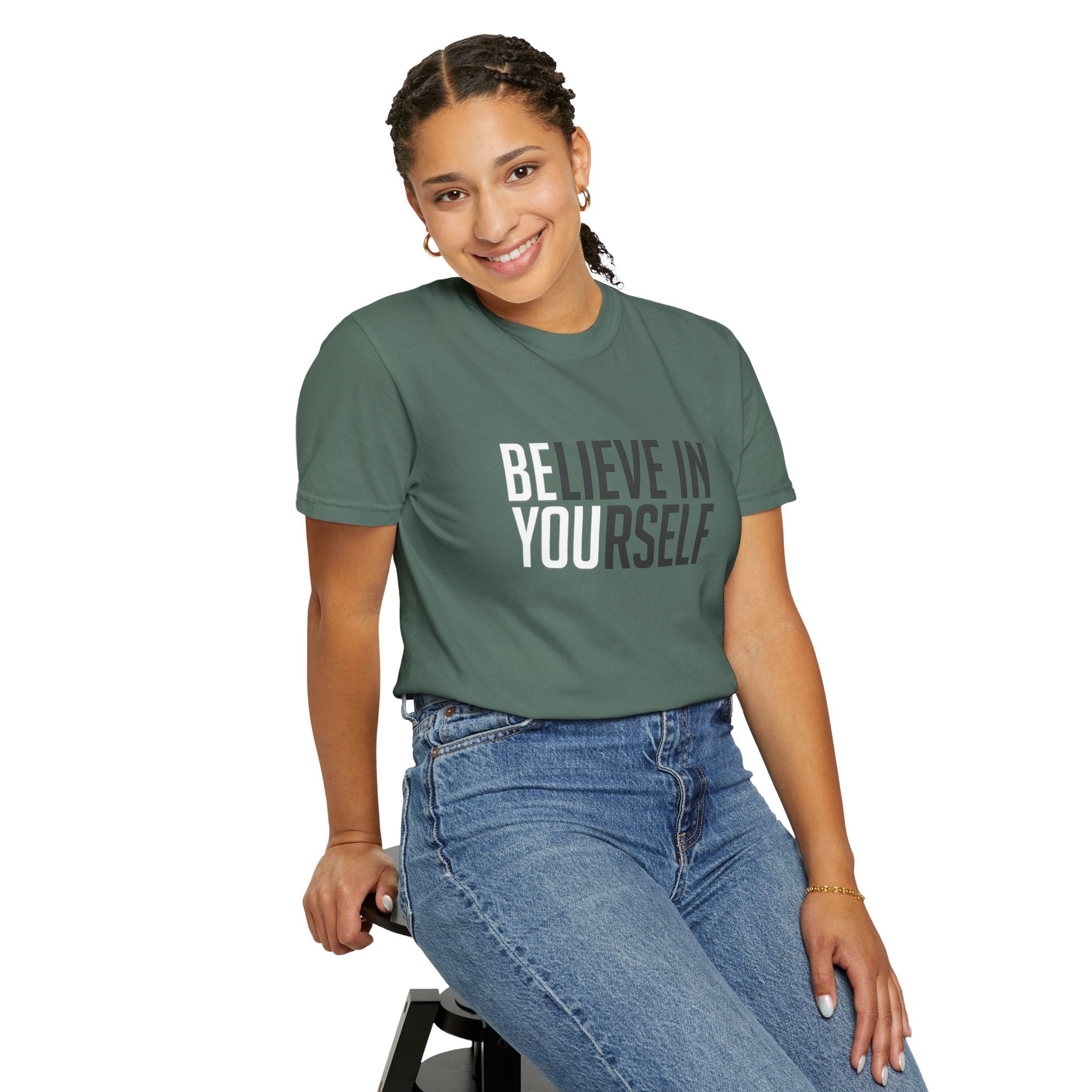 Believe In Yourself T-Shirt — Inspirational Motivational Tee