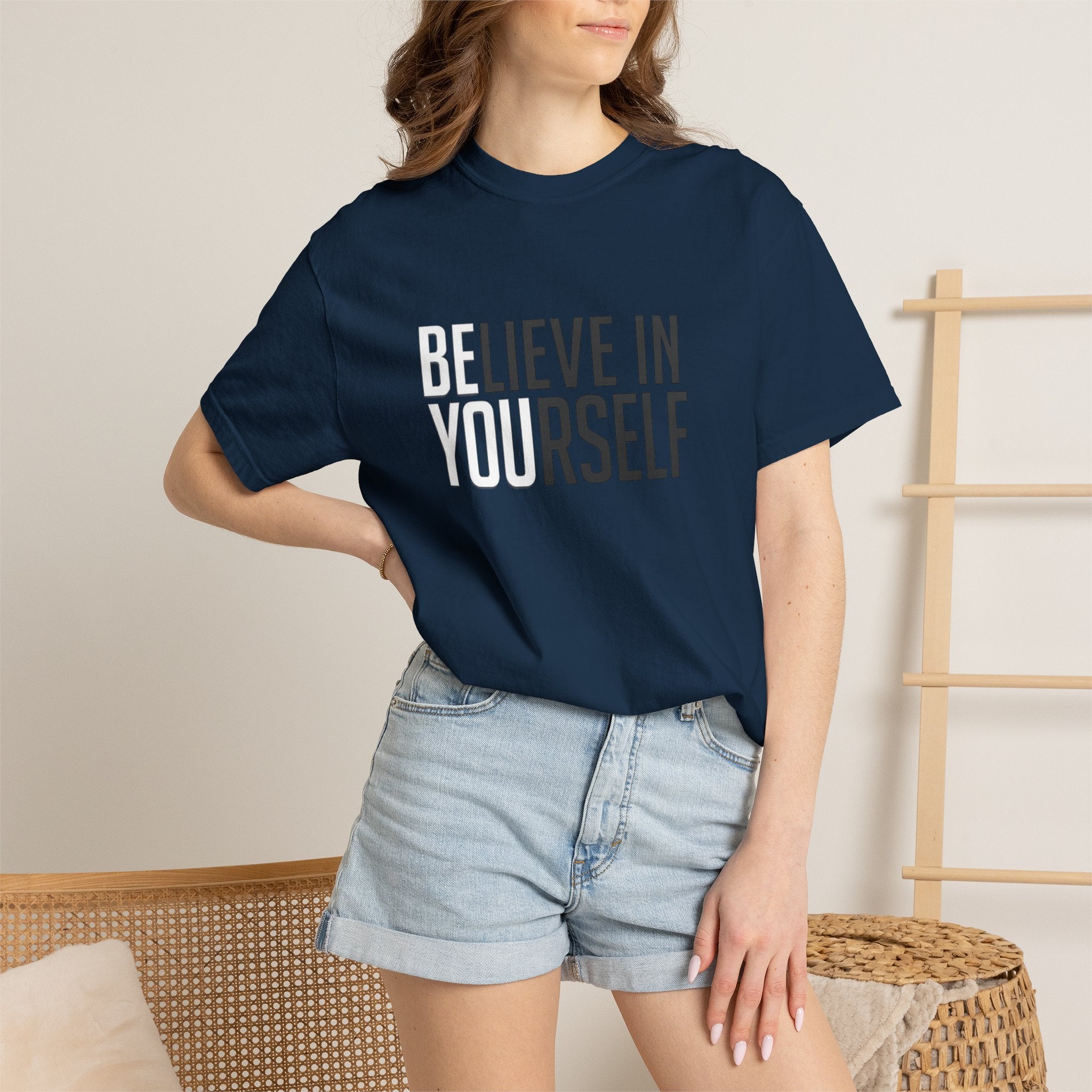 Believe In Yourself T-Shirt — Inspirational Motivational Tee
