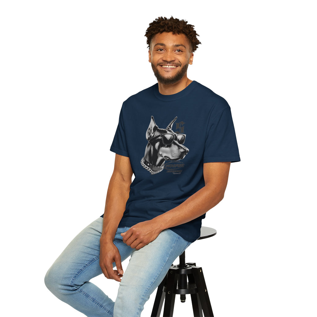 Doberman Sunglasses Graphic T-Shirt — "Snooper" Streetwear Tee