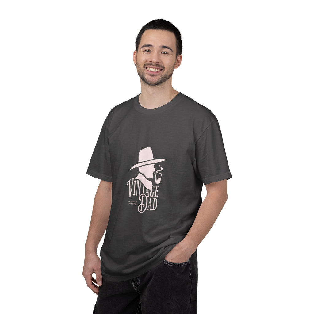 Vintage Dad graphic tee | Retro hat & pipe design