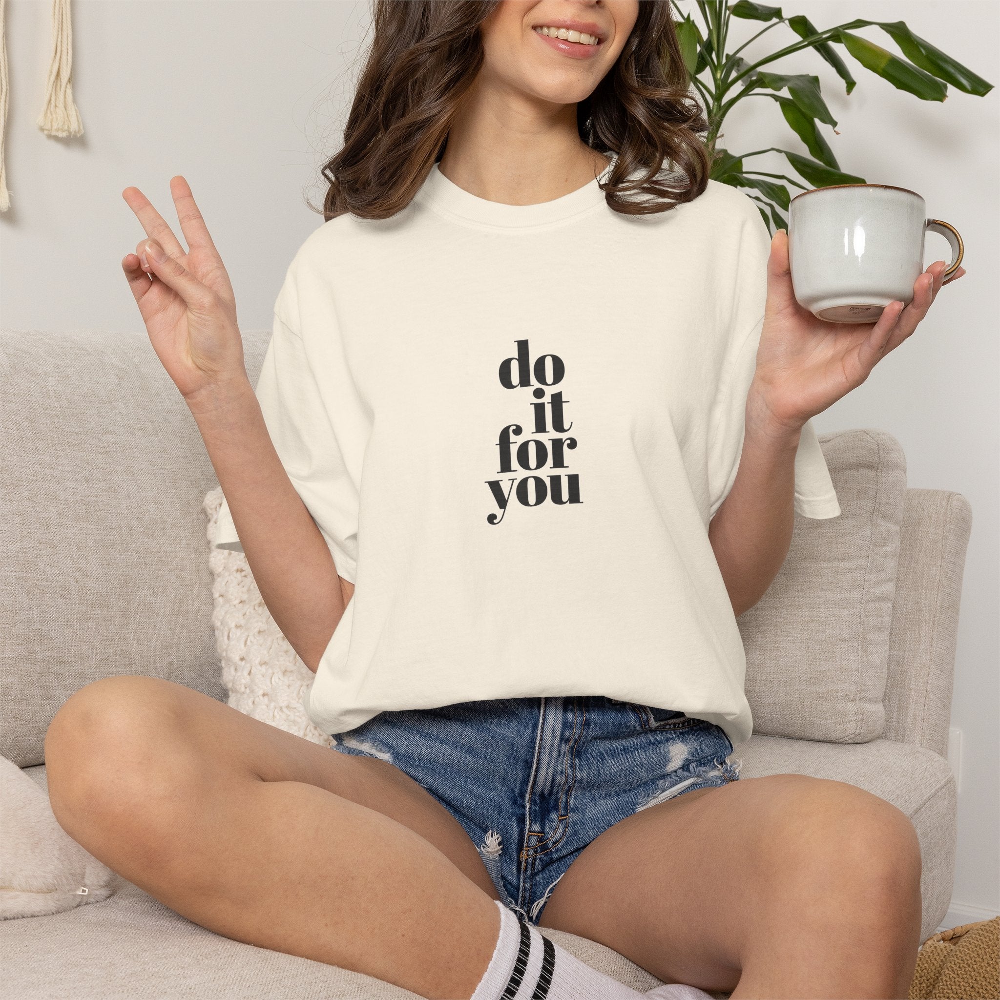 Do It For You Tee — Motivational Minimalist Graphic T-Shirt