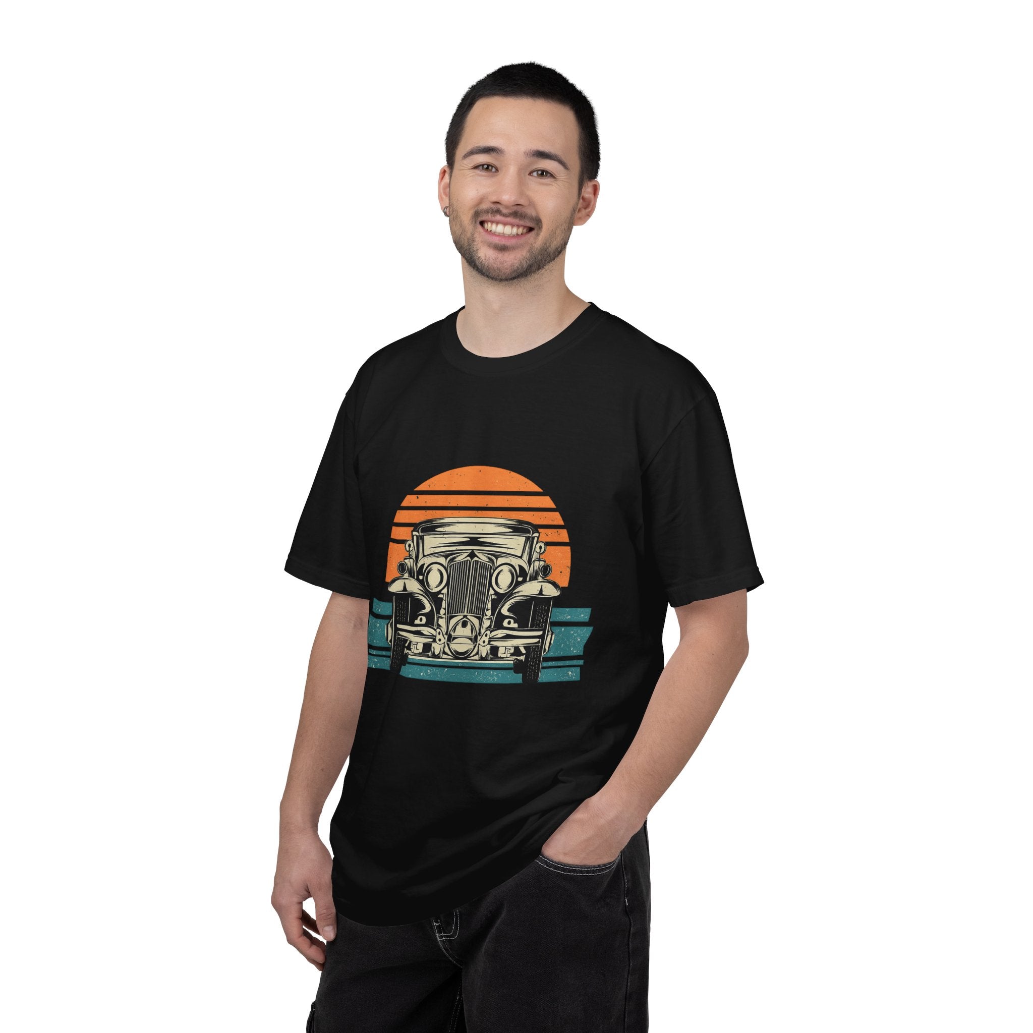 Vintage Car Sunset T-Shirt