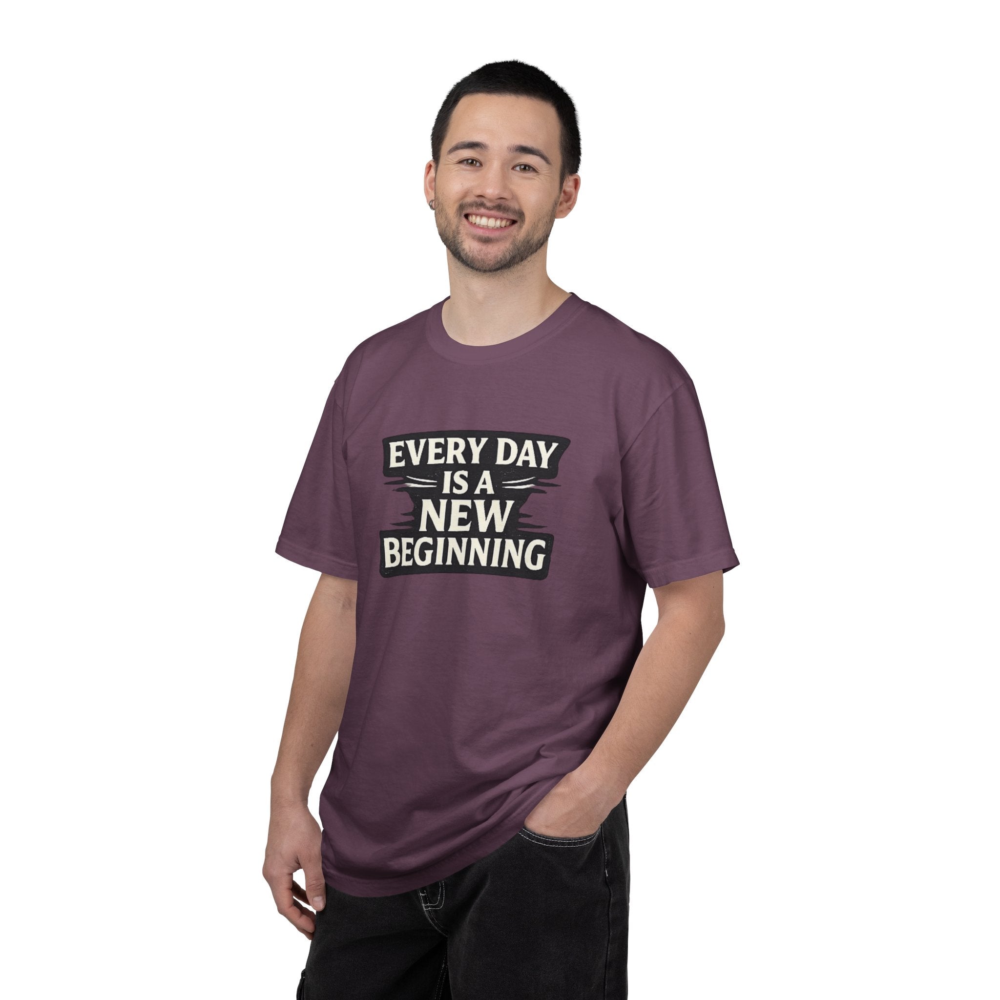 Every Day Is A New Beginning T-Shirt - Inspirational Motivational Tee