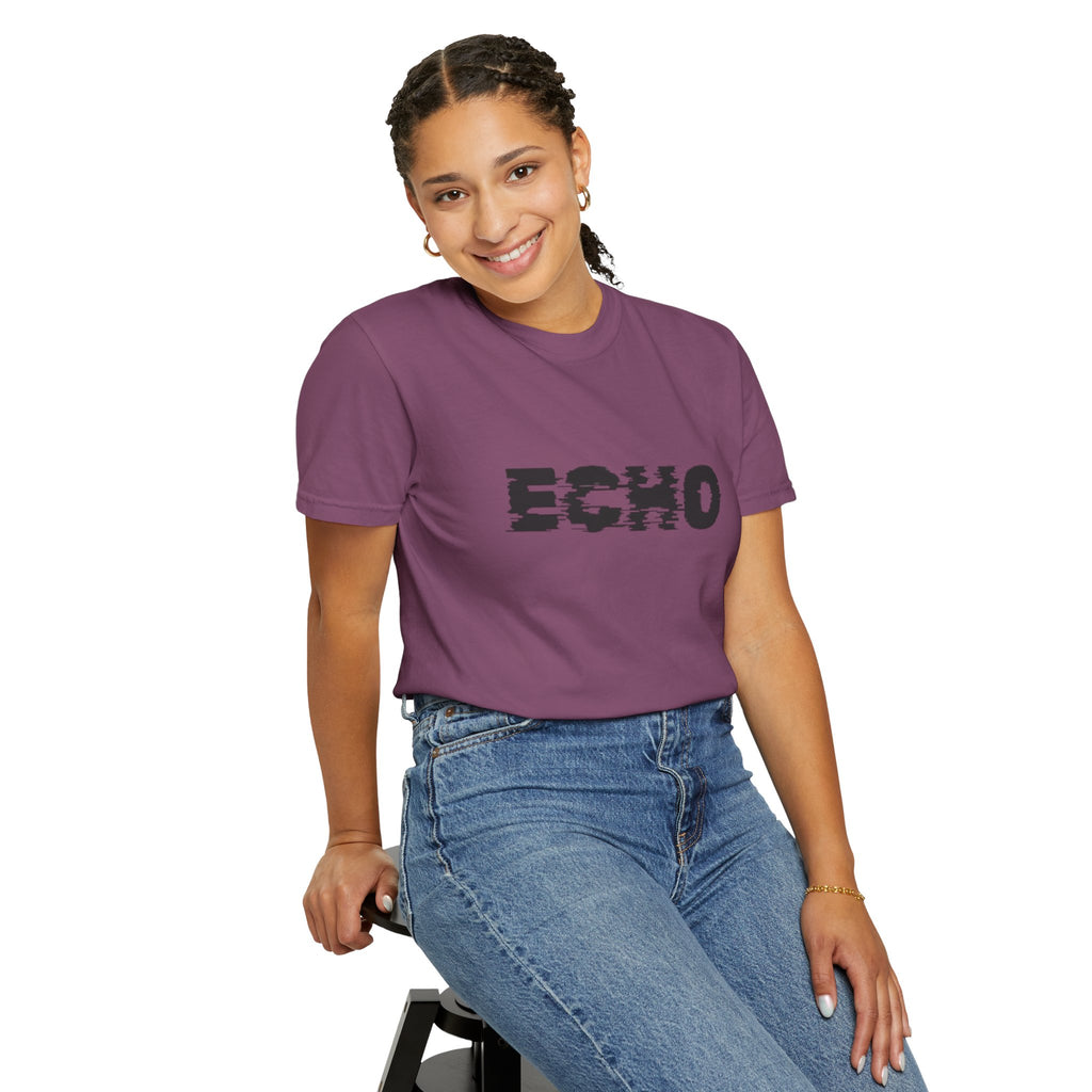 Echo Distorted Logo T-Shirt