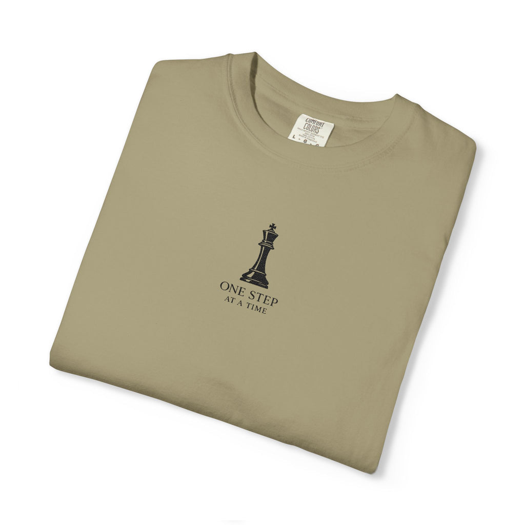 Chess King Minimalist T-Shirt — Don’t Stop Until You’re Proud