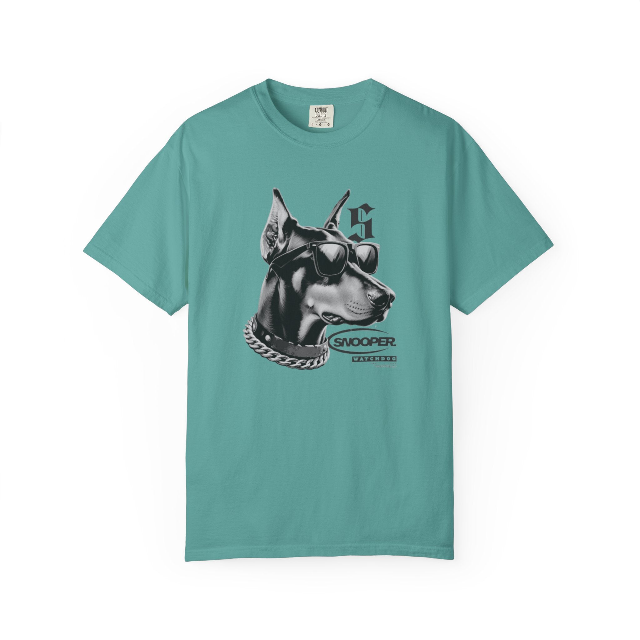 Doberman Sunglasses Graphic T-Shirt — "Snooper" Streetwear Tee