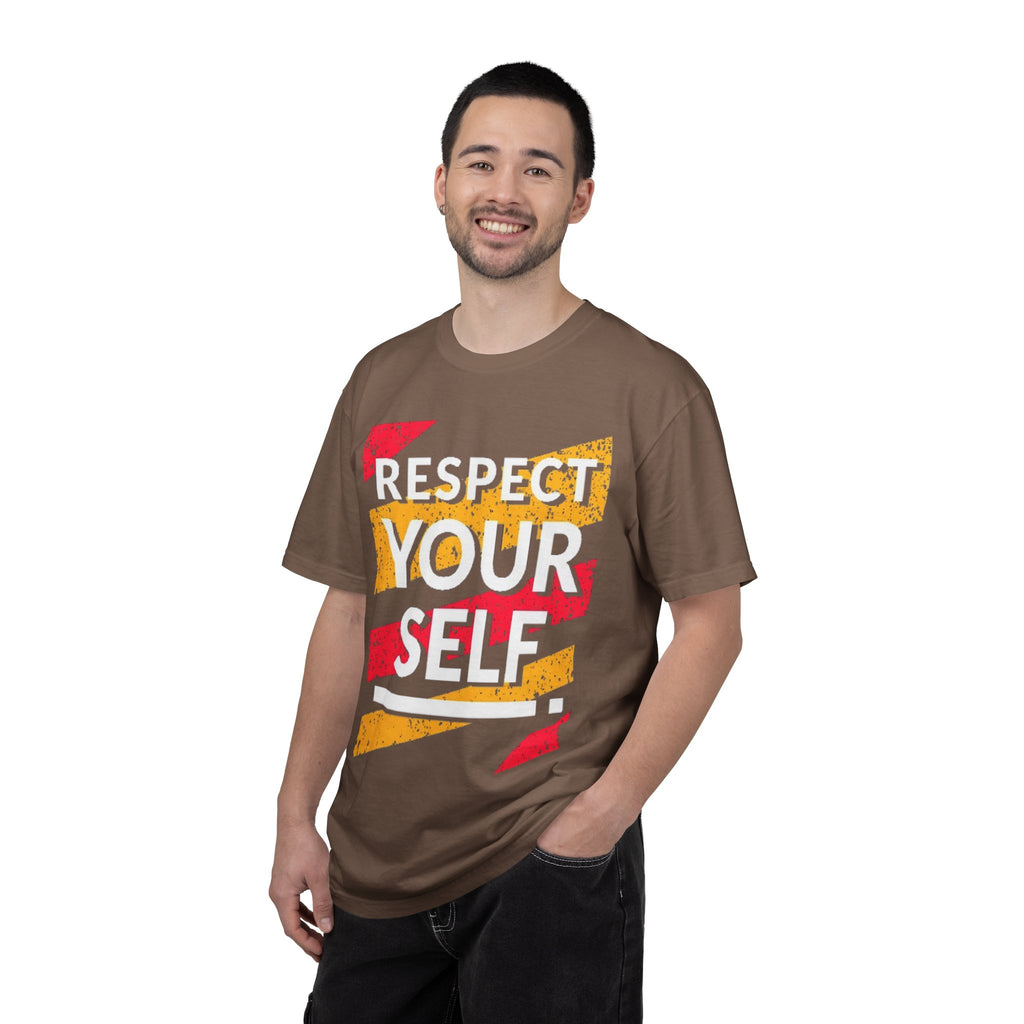 Respect Your Self T-Shirt — Empowerment Graphic Tee for Self-Care & Mental Health