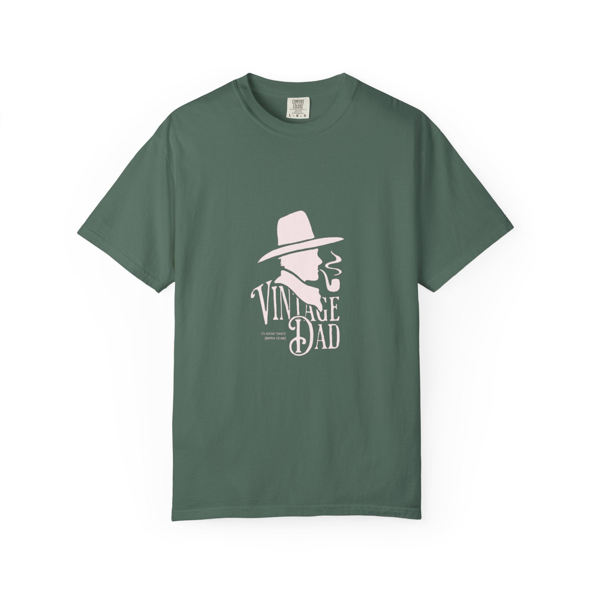 Vintage Dad graphic tee | Retro hat & pipe design