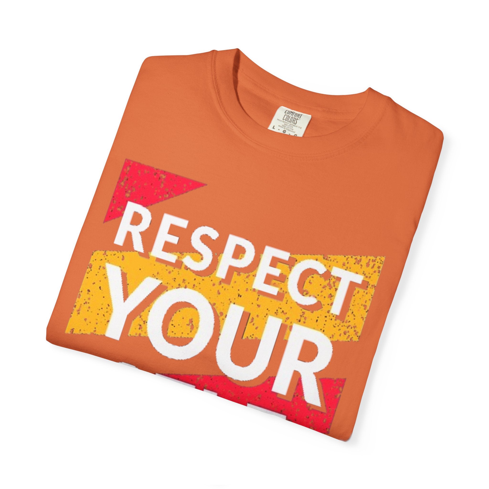 Respect Your Self T-Shirt — Empowerment Graphic Tee for Self-Care & Mental Health