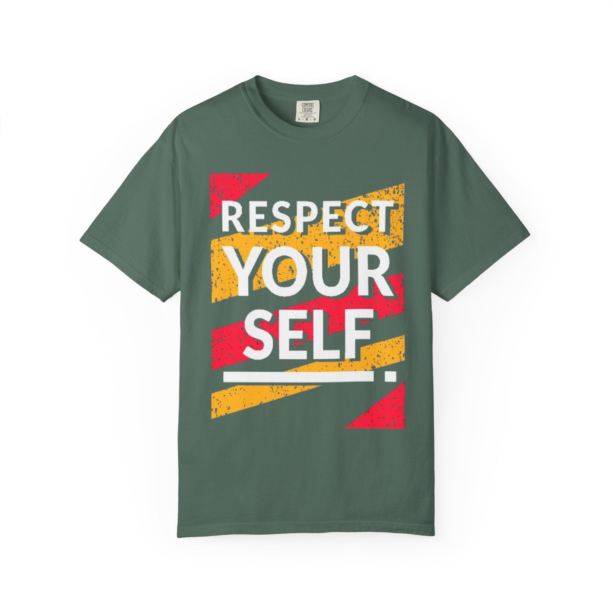 Respect Your Self T-Shirt — Empowerment Graphic Tee for Self-Care & Mental Health