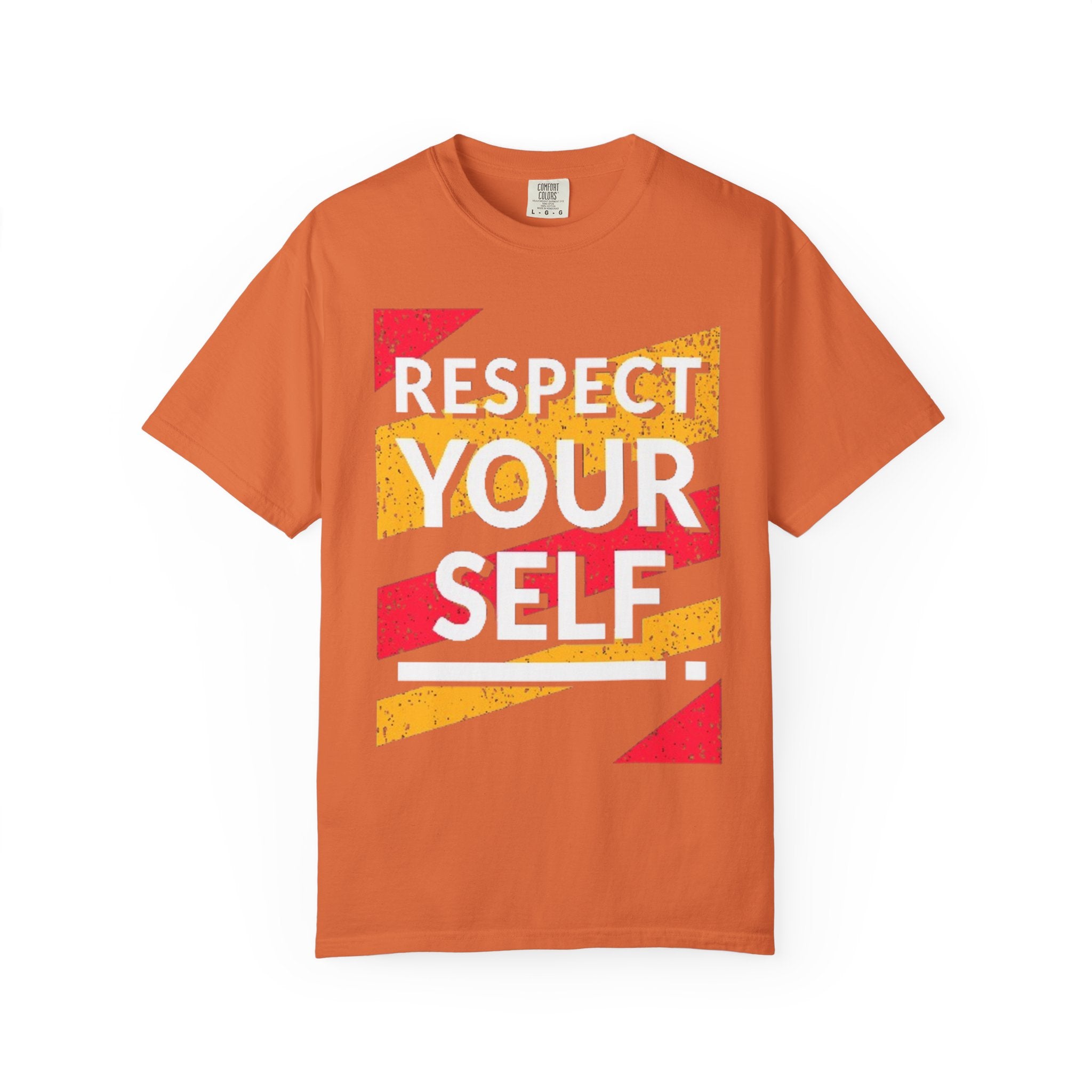 Respect Your Self T-Shirt — Empowerment Graphic Tee for Self-Care & Mental Health