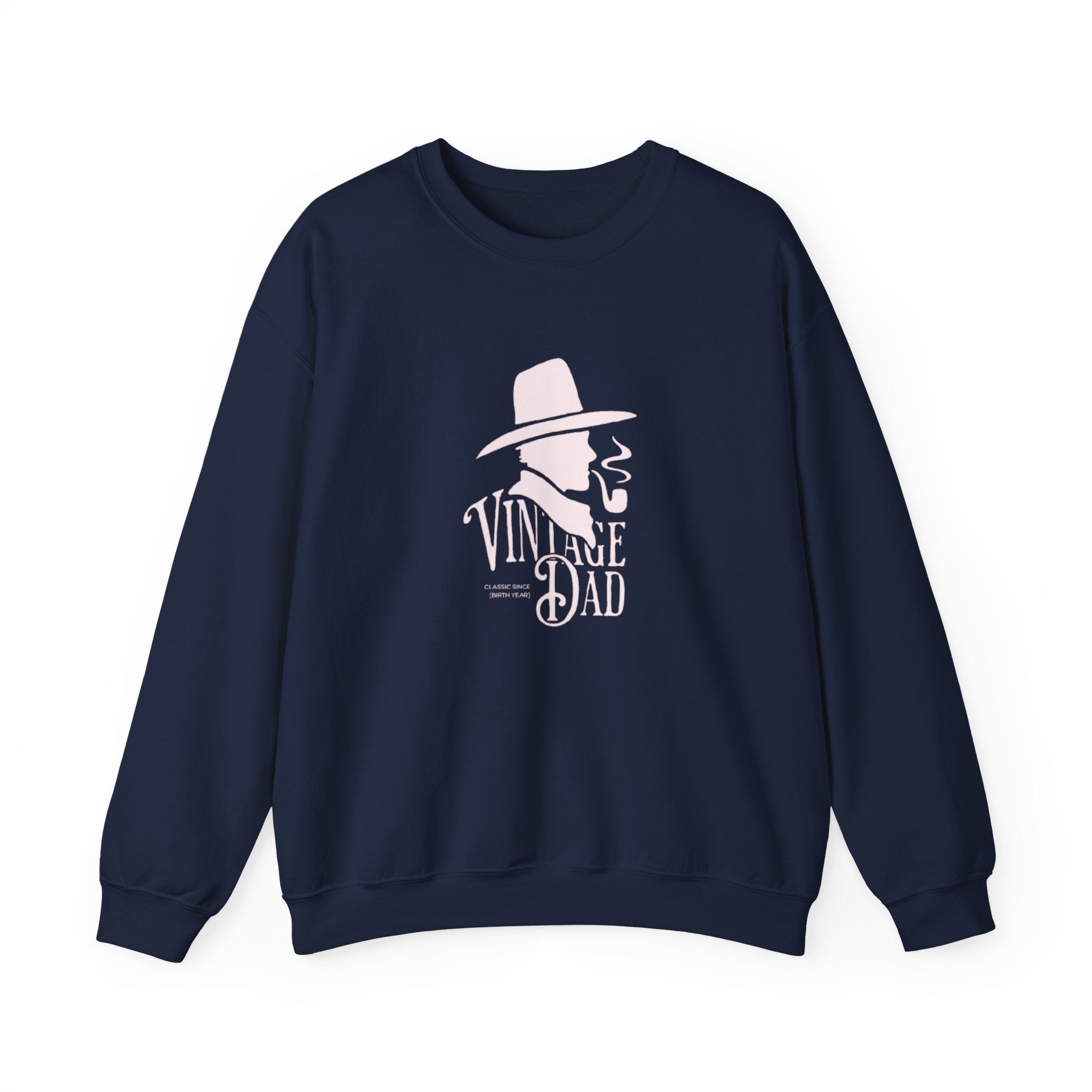 Crewneck Sweatshirt — Pink Cowboy Hat Graphic ‘Howdy’ Retro Western Pullover