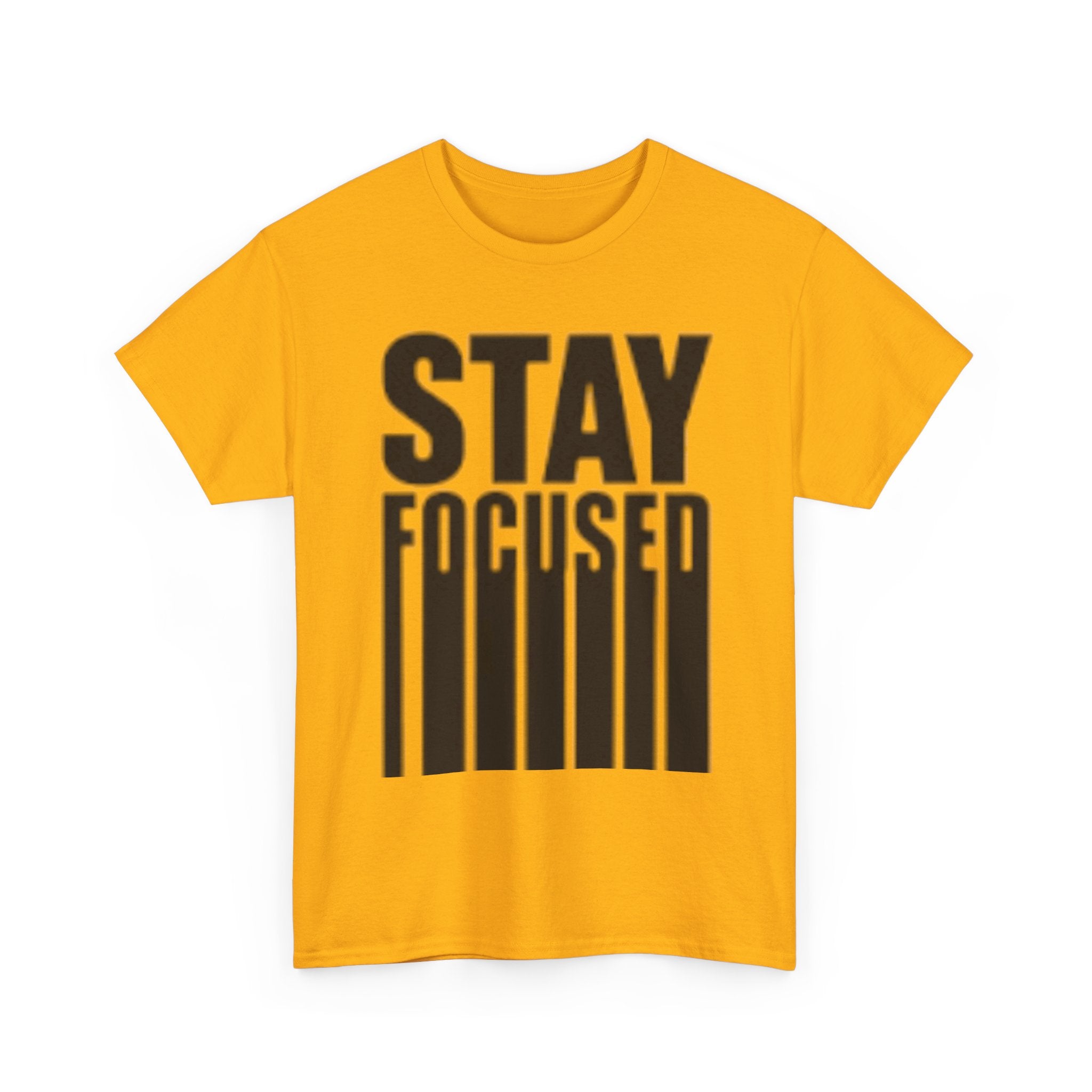 Stay Focused Tee — Motivational Graphic T‑Shirt