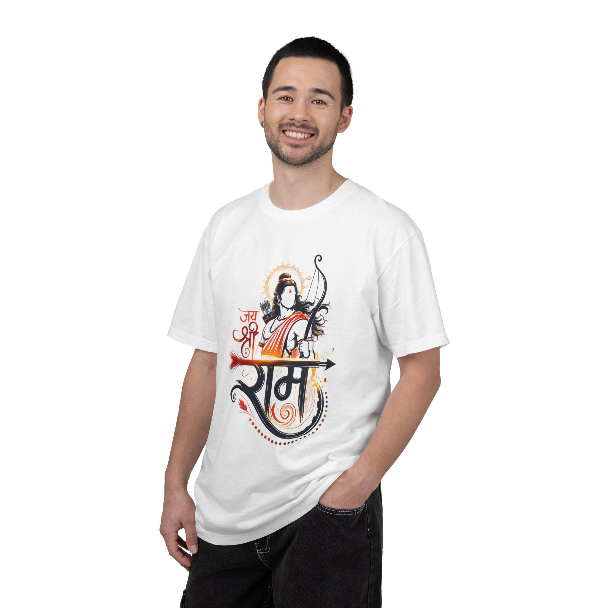 Shri Ram Bow T-Shirt — Jai Shri Ram Devotional Graphic Tee