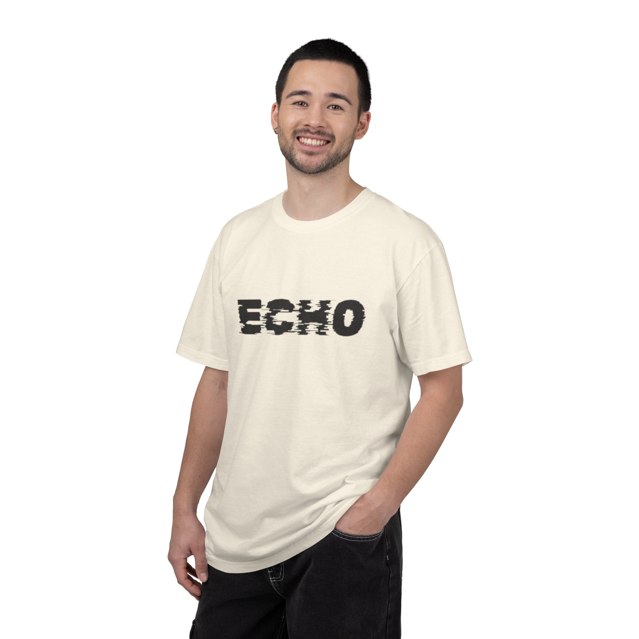 Echo Distorted Logo T-Shirt