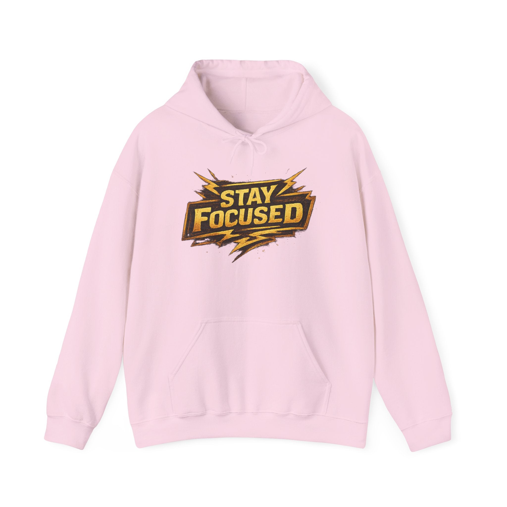Stay Focused Hoodie — Motivational Graphic Pullover