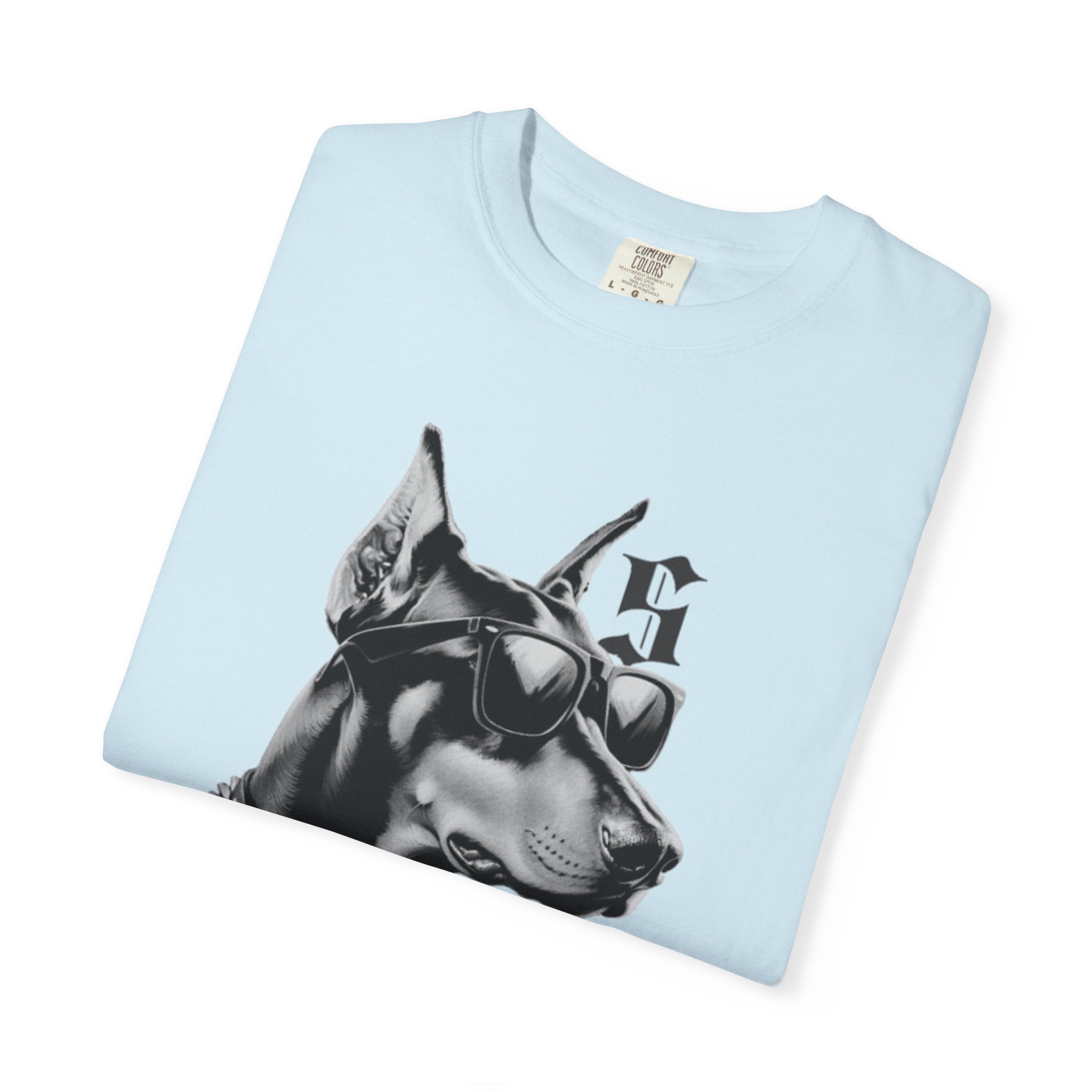 Doberman Sunglasses Graphic T-Shirt — "Snooper" Streetwear Tee