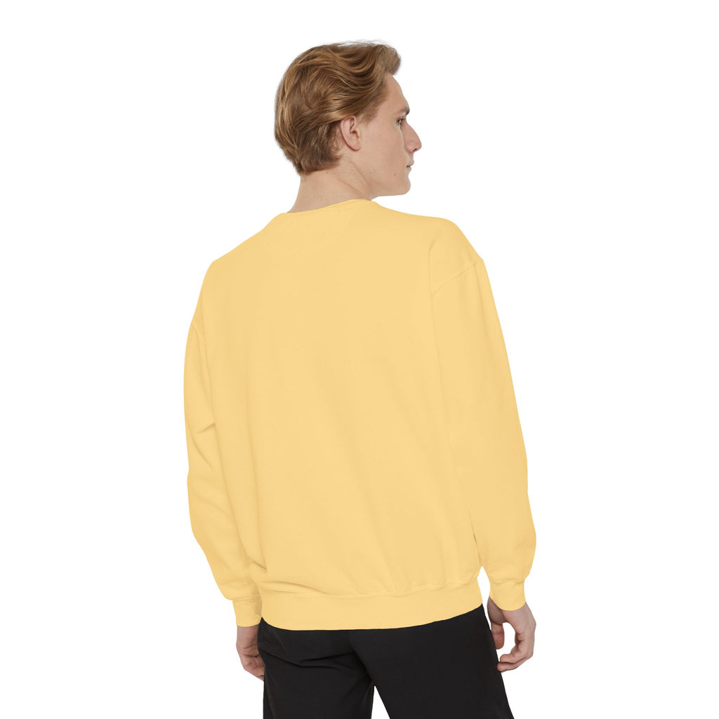 Minimal Sailboat Crewneck Sweatshirt — 'Sail the Sea' Graphic