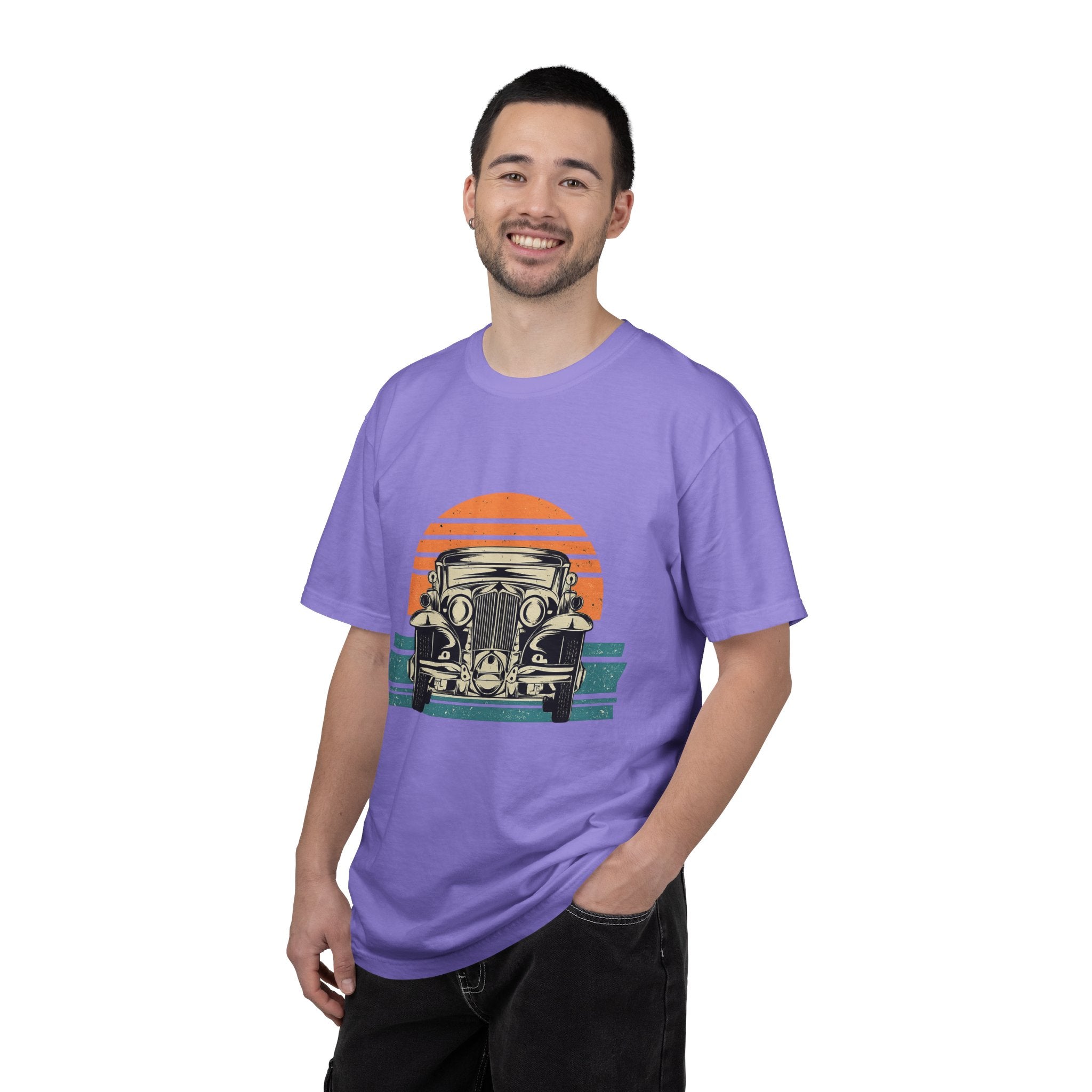 Vintage Car Sunset T-Shirt