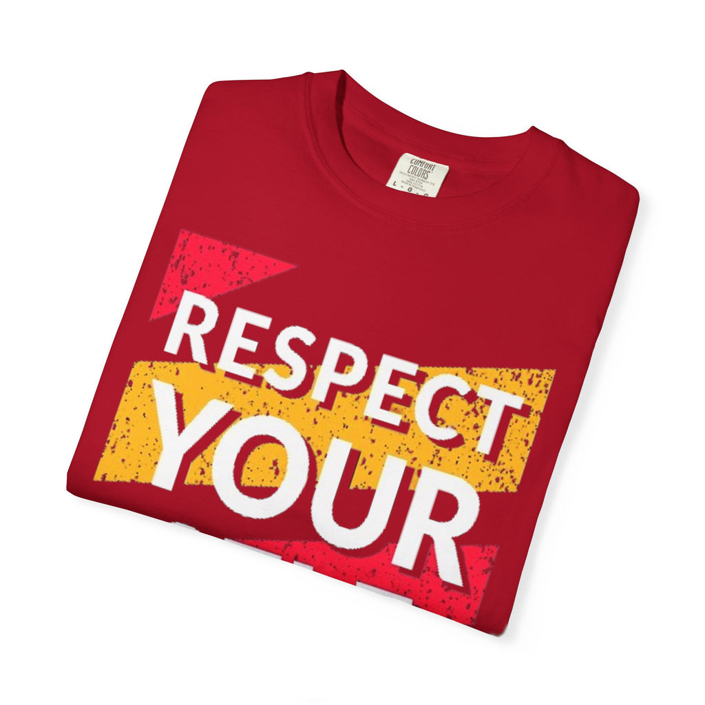 Respect Your Self T-Shirt — Empowerment Graphic Tee for Self-Care & Mental Health