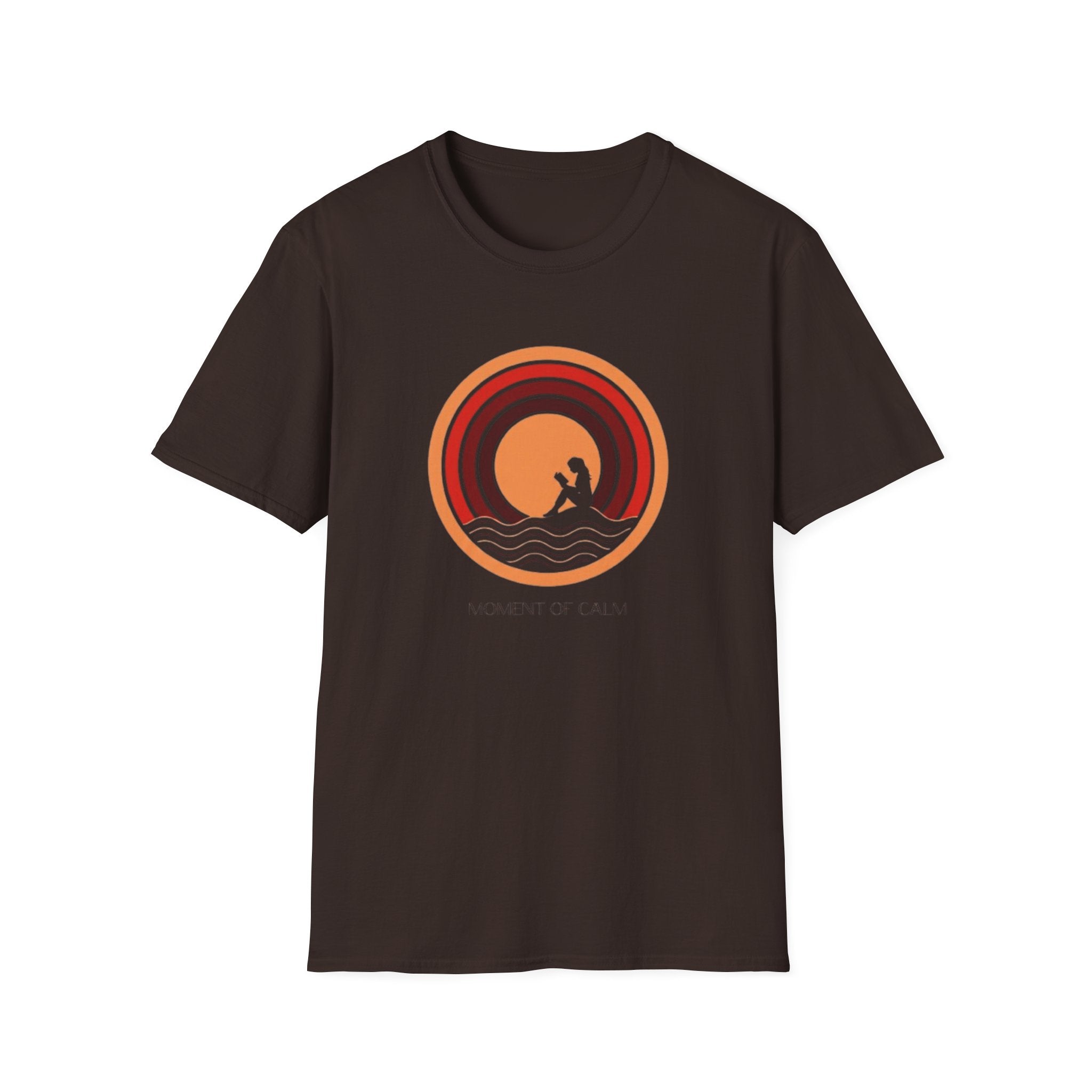 Sunset Surf T-Shirt — Retro Waves "Saltwater & Soul" Graphic Tee