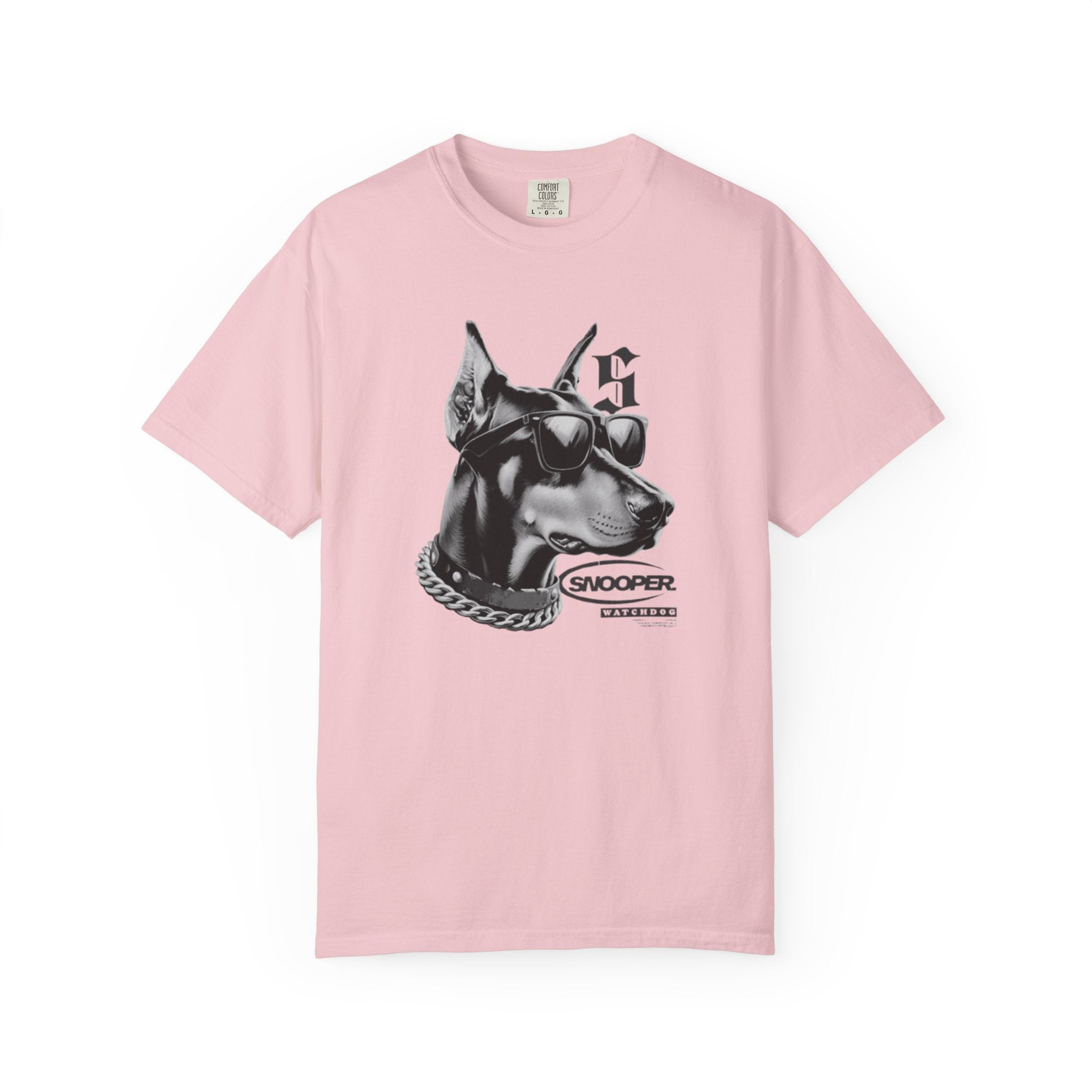 Doberman Sunglasses Graphic T-Shirt — "Snooper" Streetwear Tee