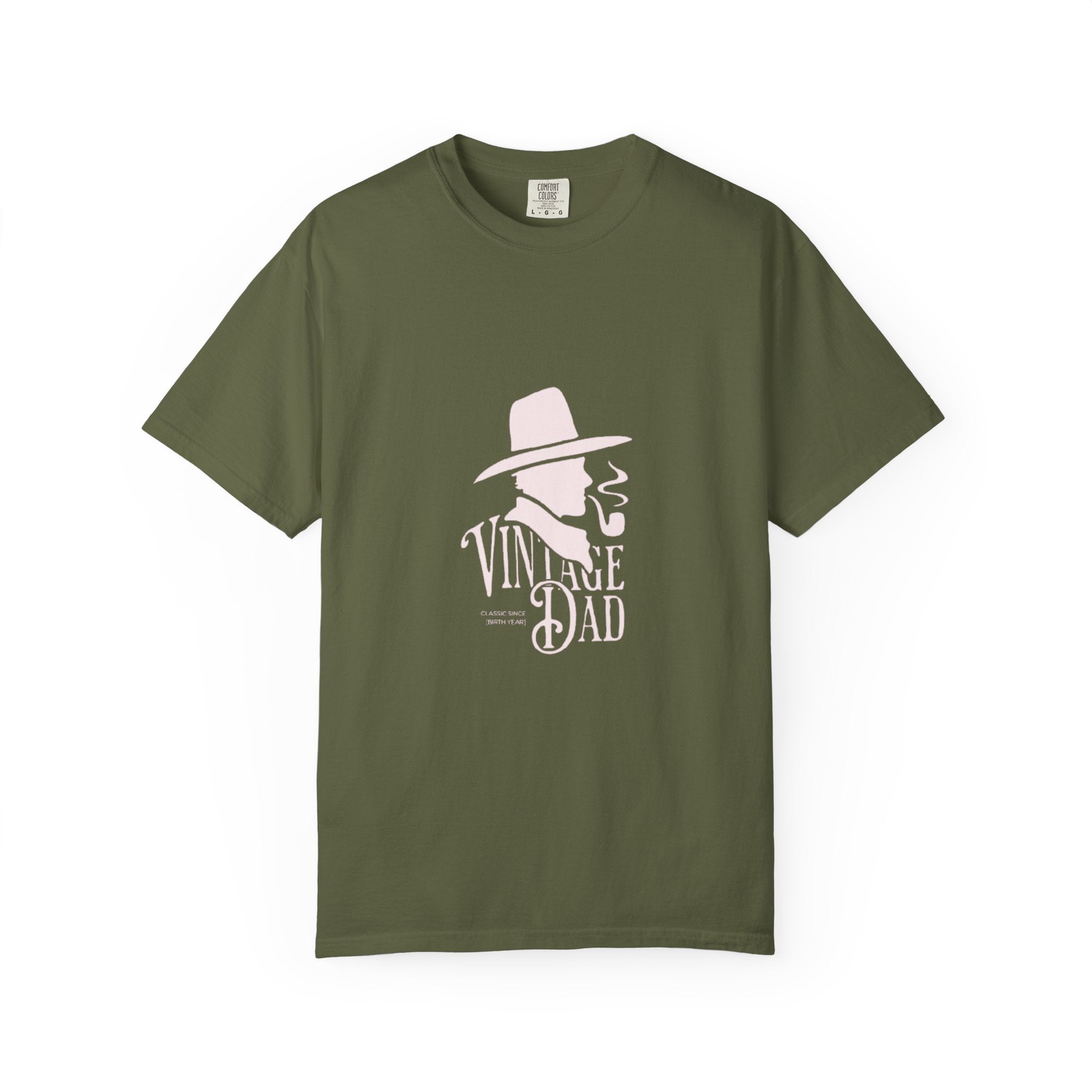 Vintage Dad graphic tee | Retro hat & pipe design