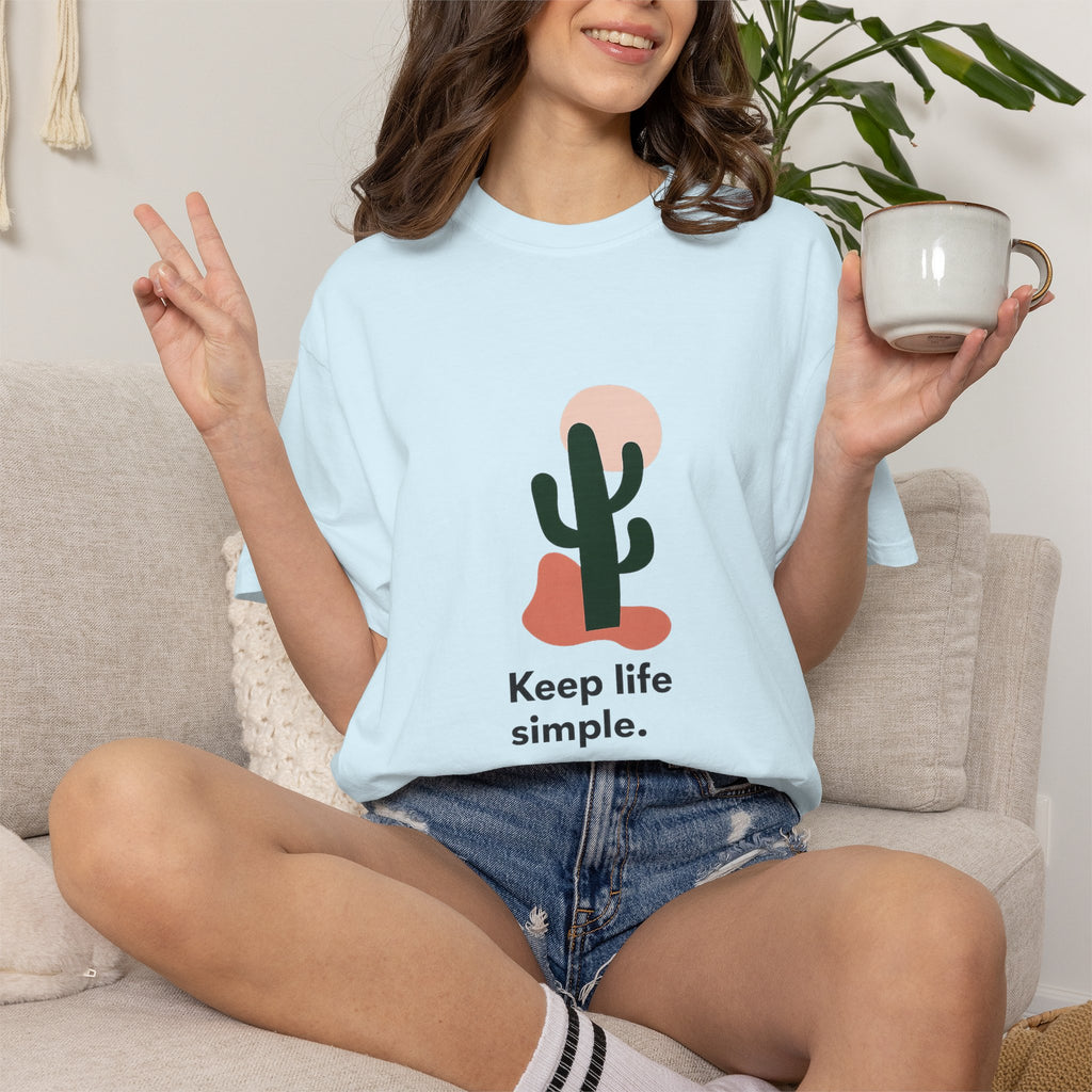 Keep Life Simple Cactus T-Shirt