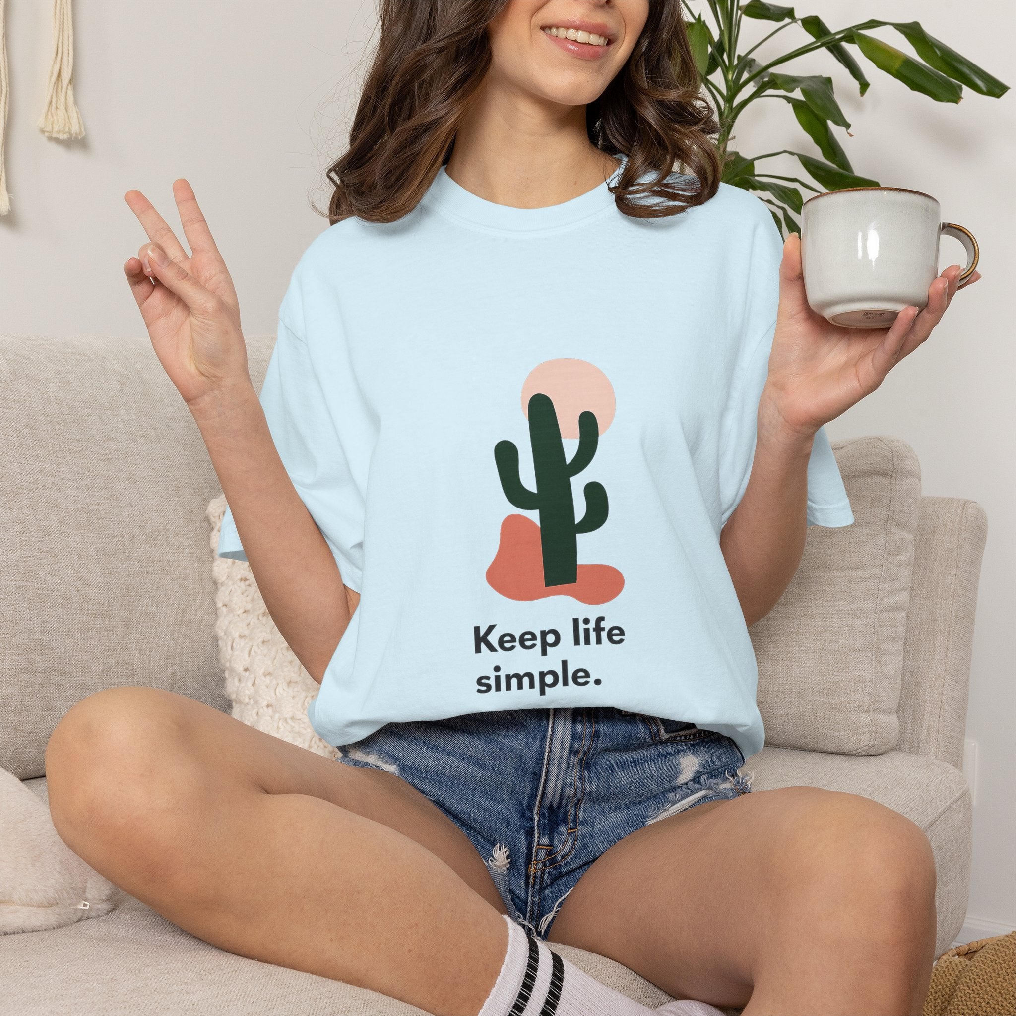 Keep Life Simple Cactus T-Shirt