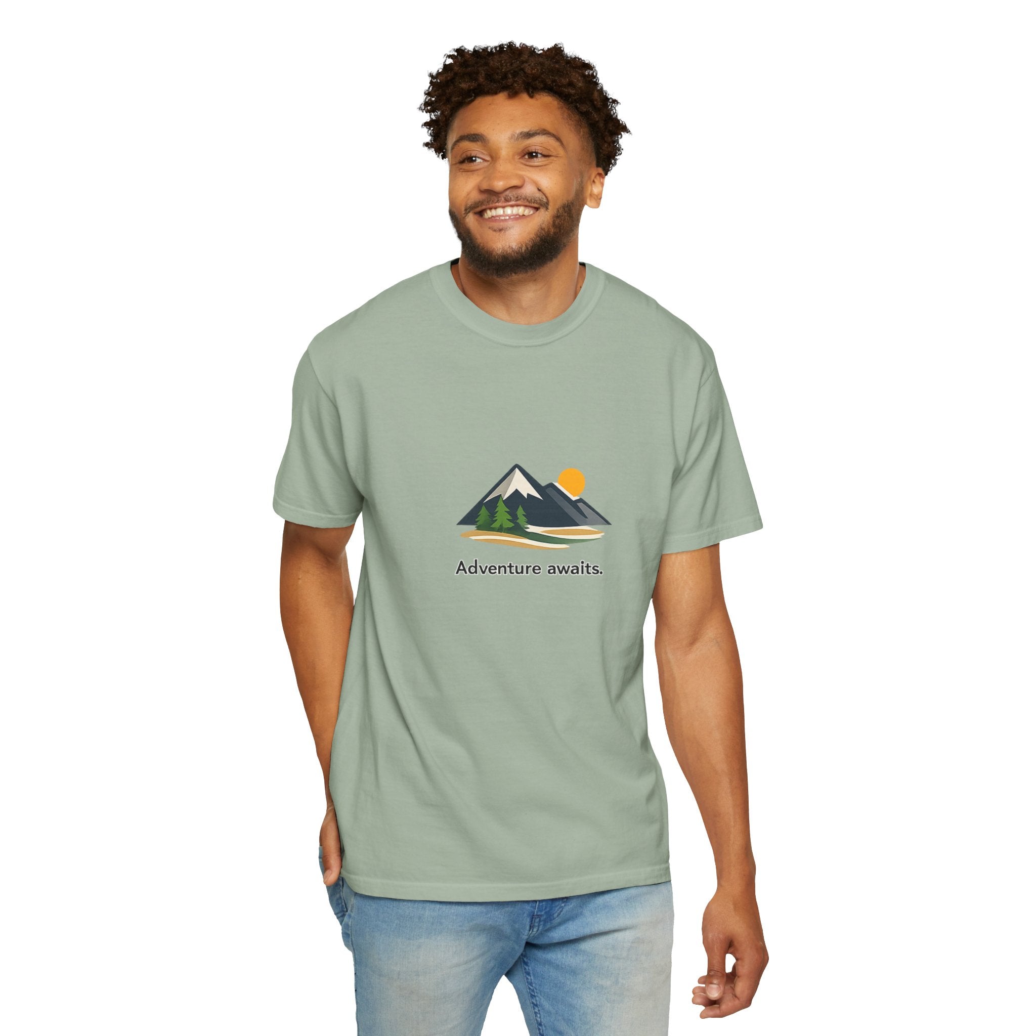 Adventure Awaits Mountain T-Shirt